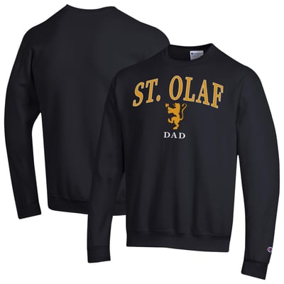  St. Olaf Oles Champion Arch Dad Eco Powerblend Sweatshirt - Black