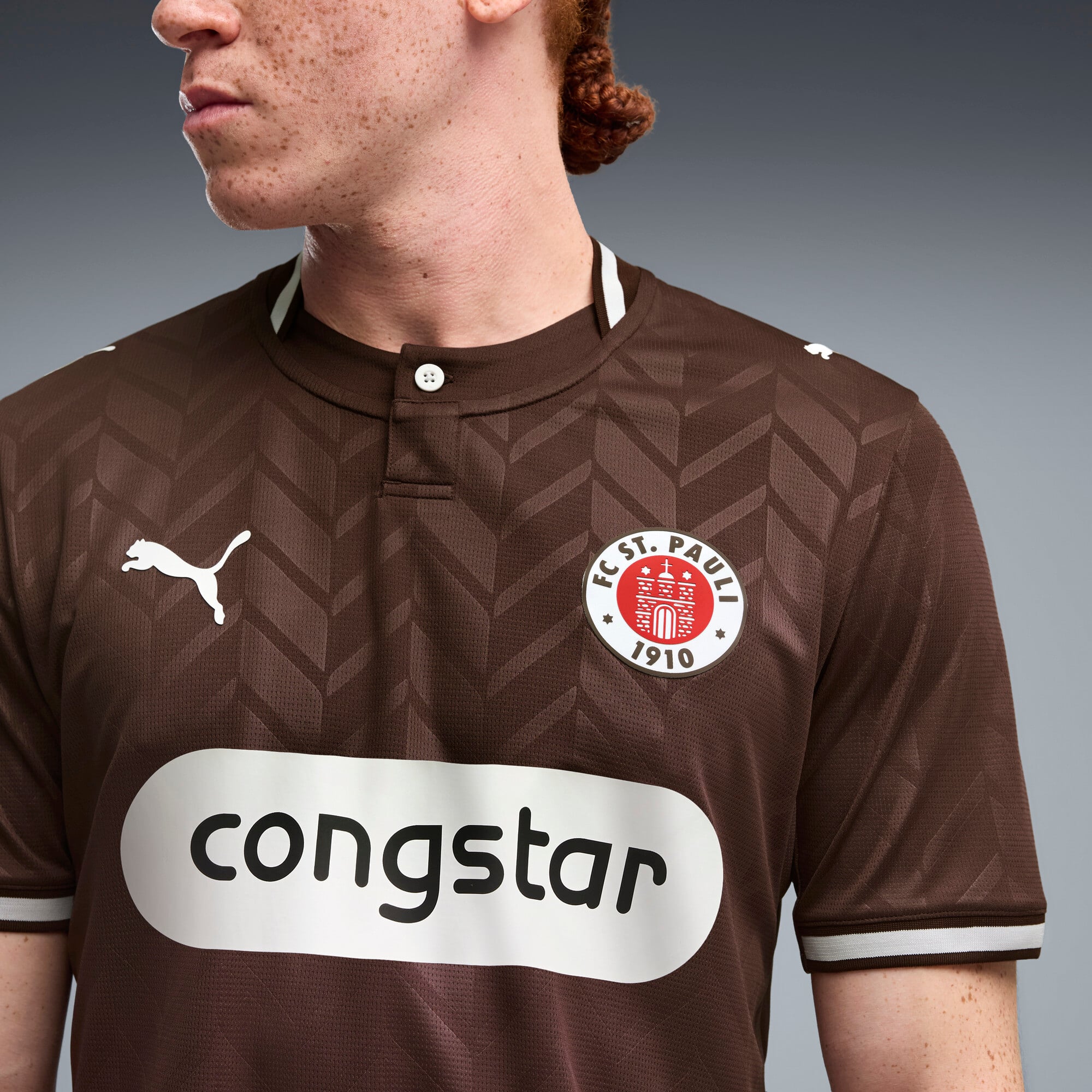 Men's Puma Brown St. Pauli 2026/27 Home Replica Jersey