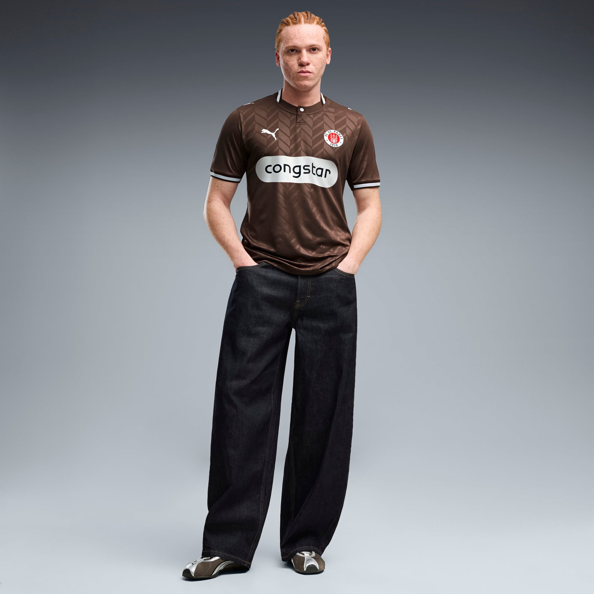 Men's Puma Brown St. Pauli 2026/27 Home Replica Jersey