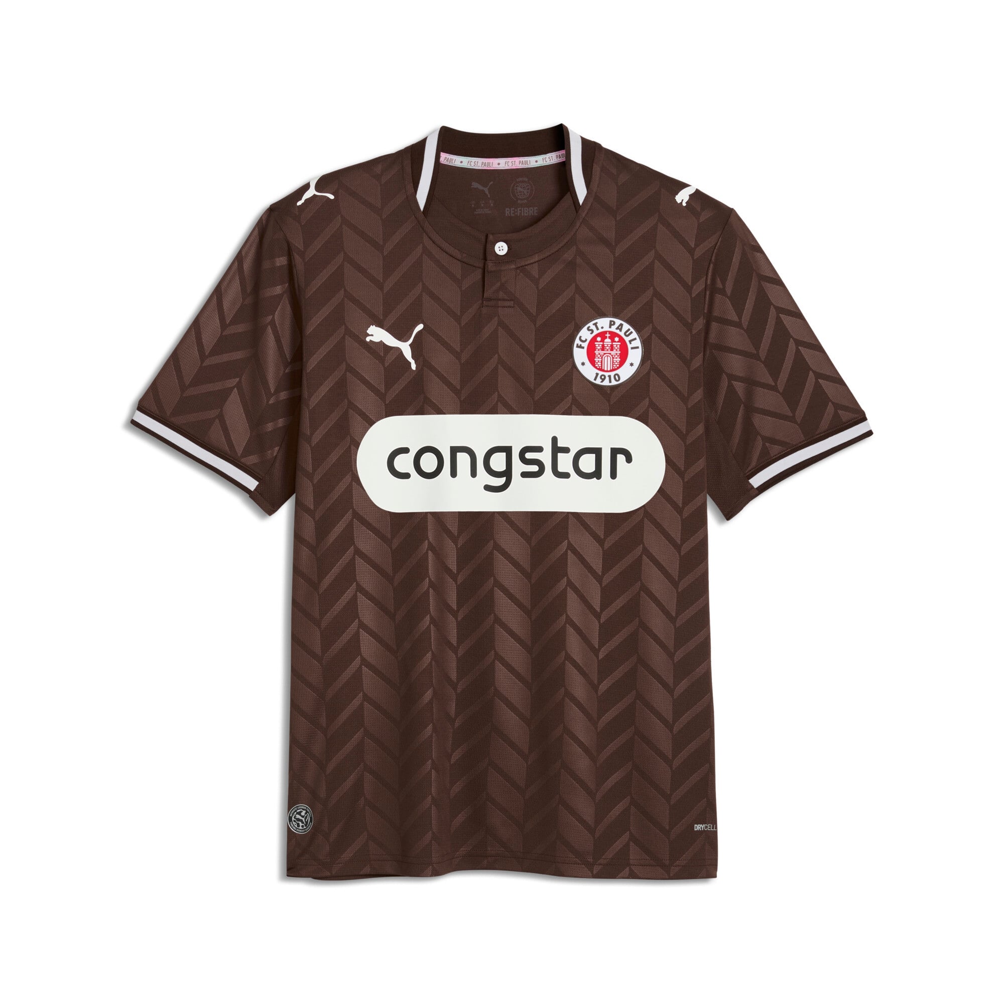 Men's Puma Brown St. Pauli 2026/27 Home Replica Jersey