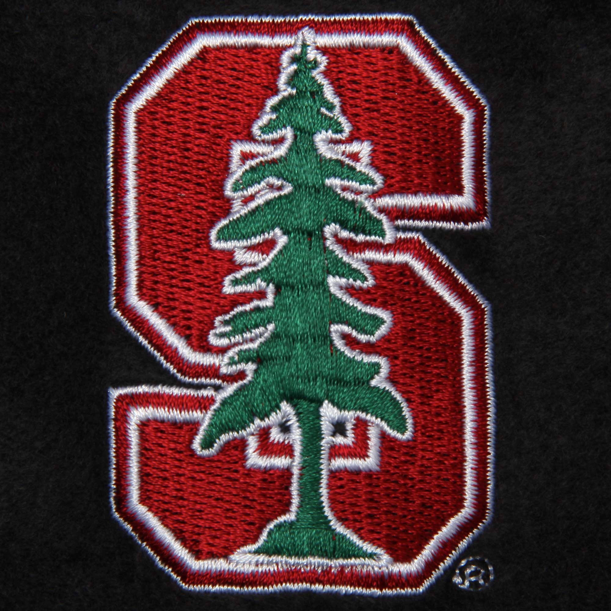 Columbia Stanford Cardinal Flanker Full Zip Jacket - Black