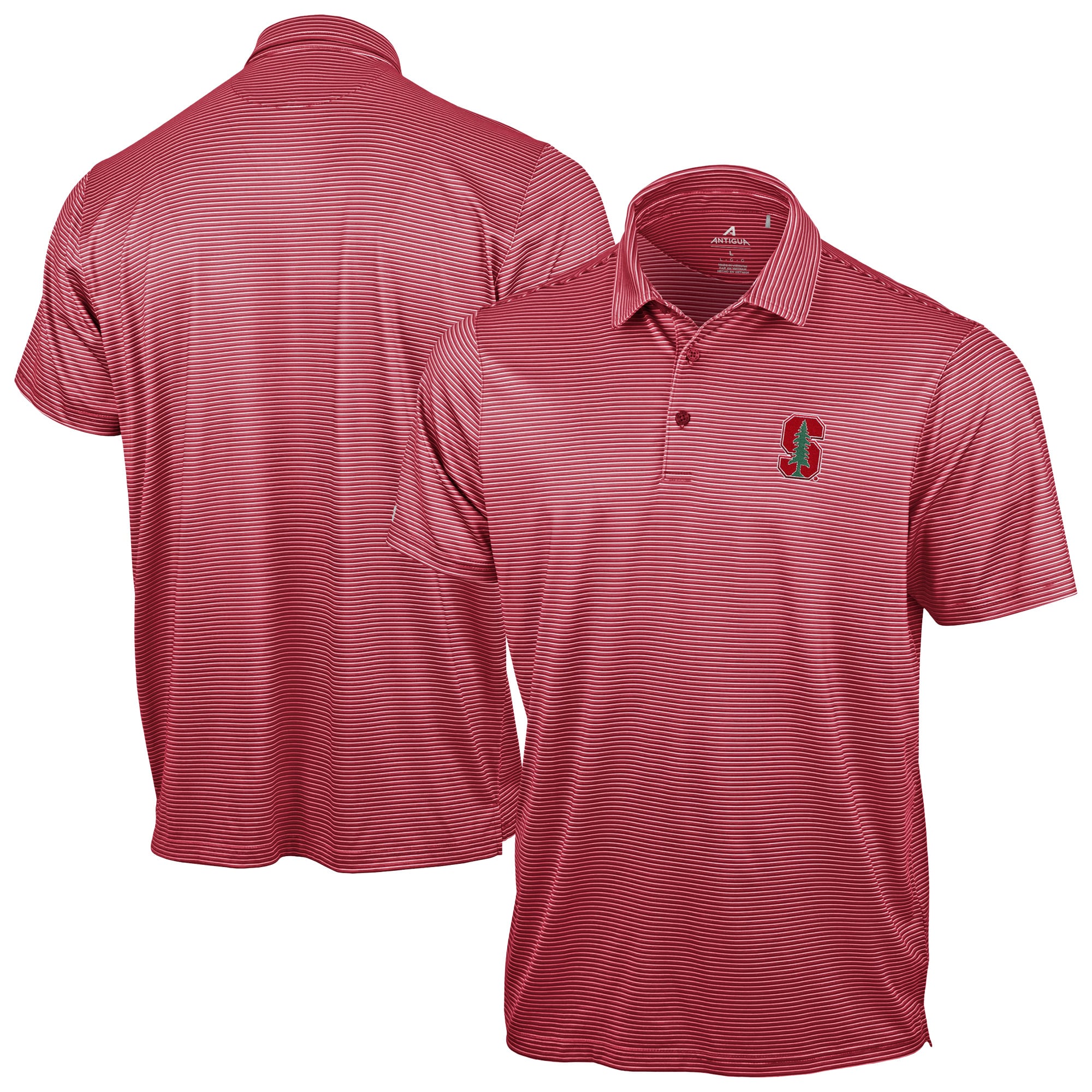 Polo pour homme Antigua Cardinal Stanford Lineage