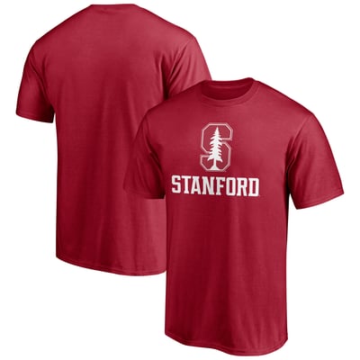 Stanford Cardinal Team Lockup T-Shirt - Cardinal