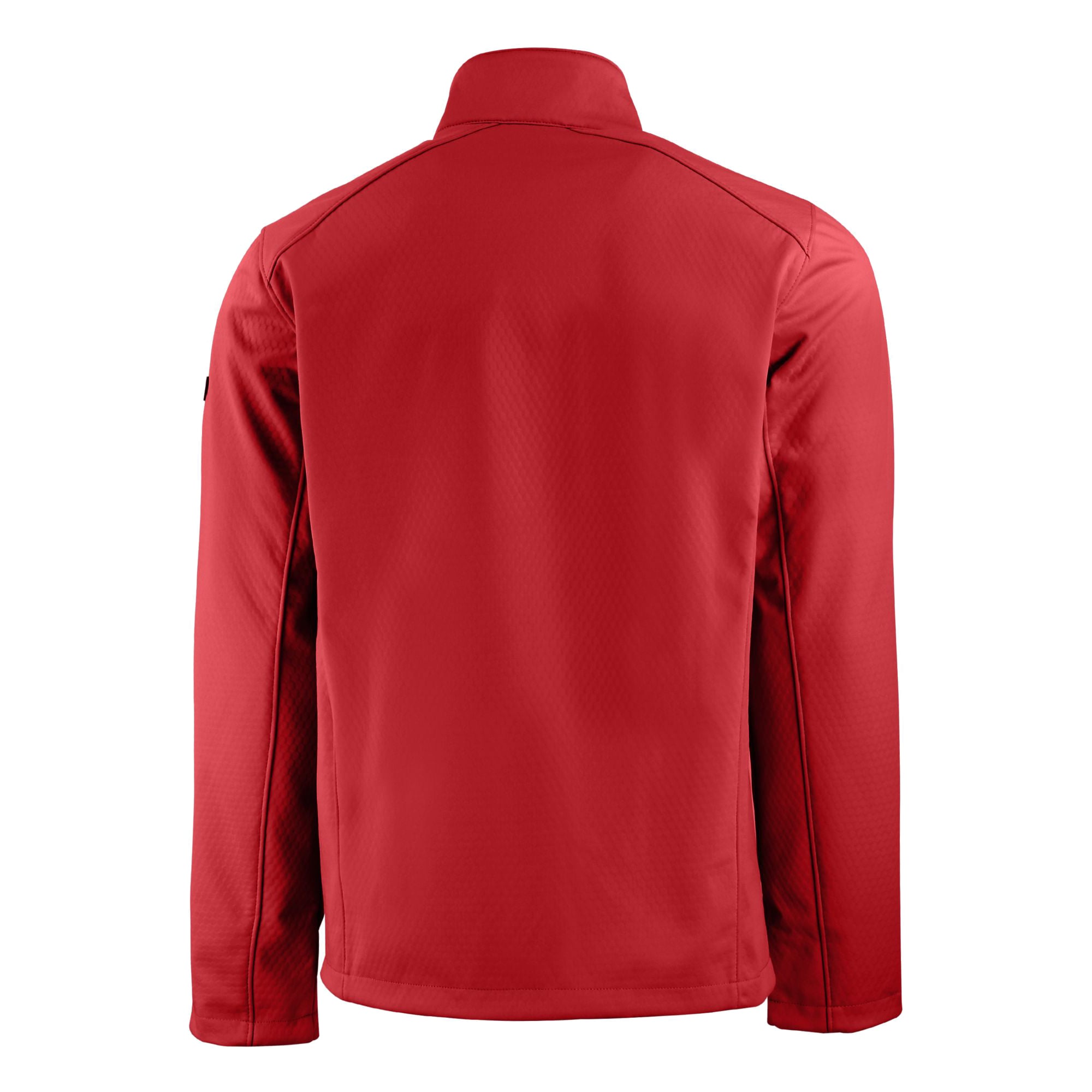 Men's Cutter & Buck  Cardinal Stanford Evoke Eco Softshell Recycled Full-Zip Jacket