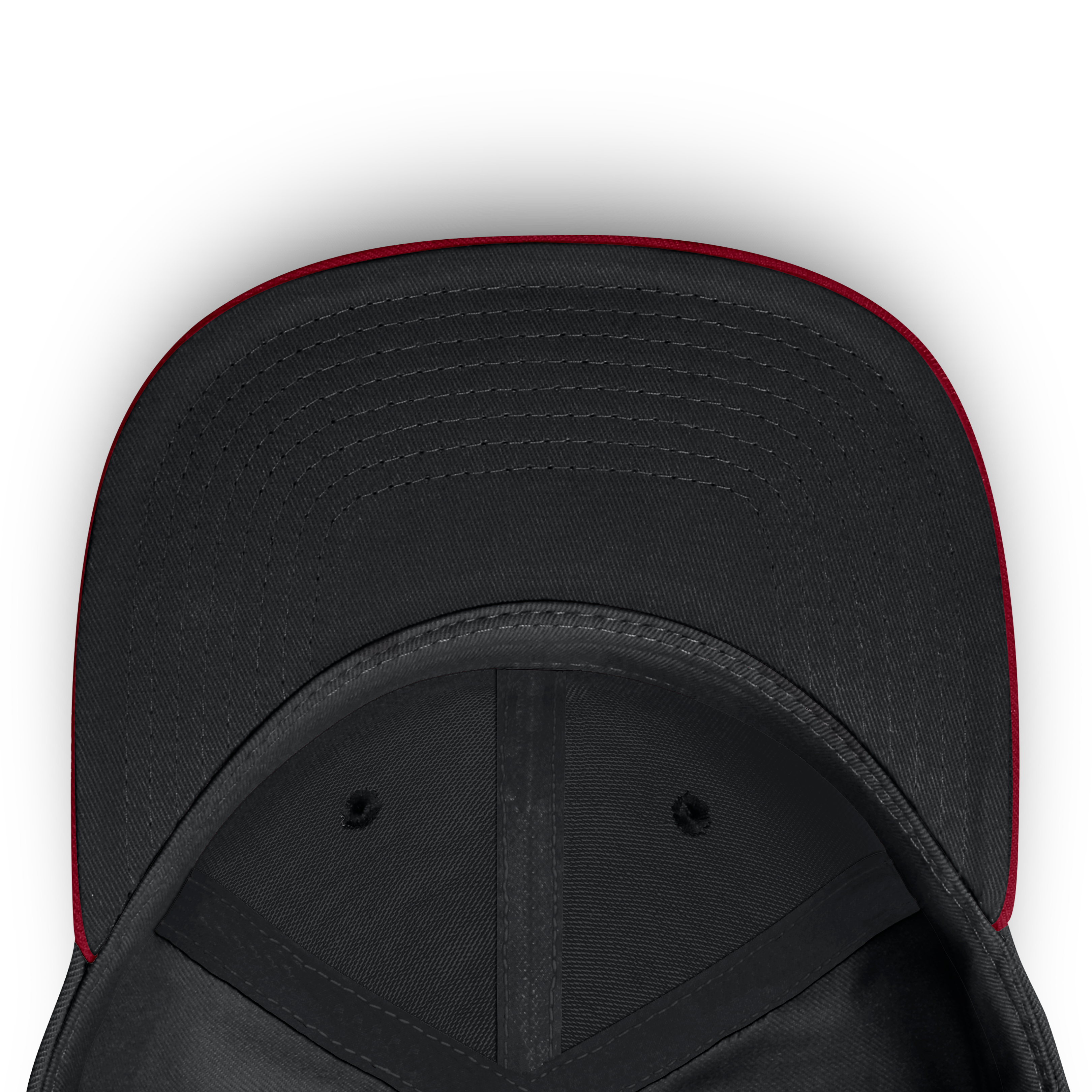 Casquette ajustée Nike Stanford Cardinal Dri-FIT Primetime Script noire pour homme