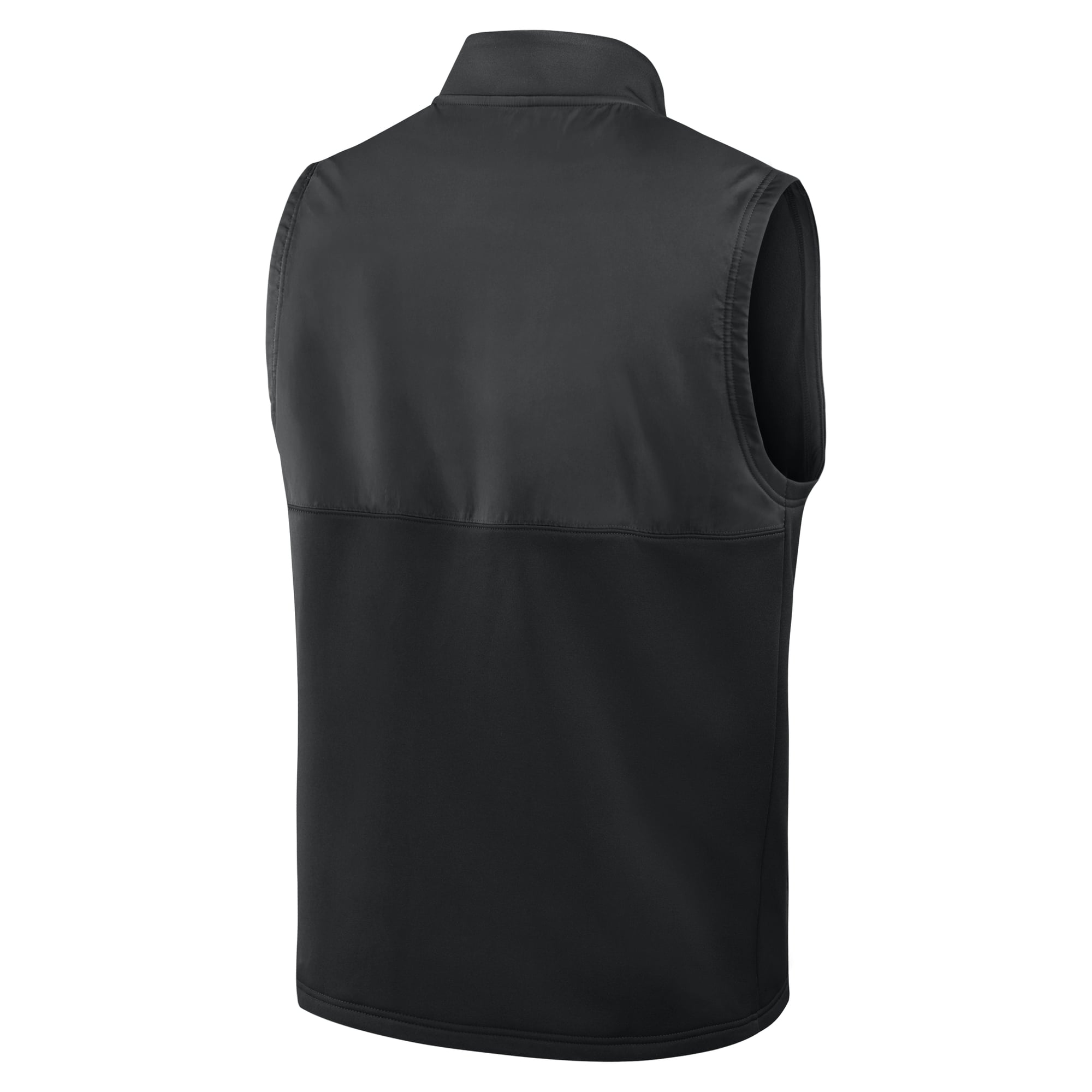 Men's Nike Black Stanford Cardinal Primetime Victory Therma-FIT Full-Zip Vest