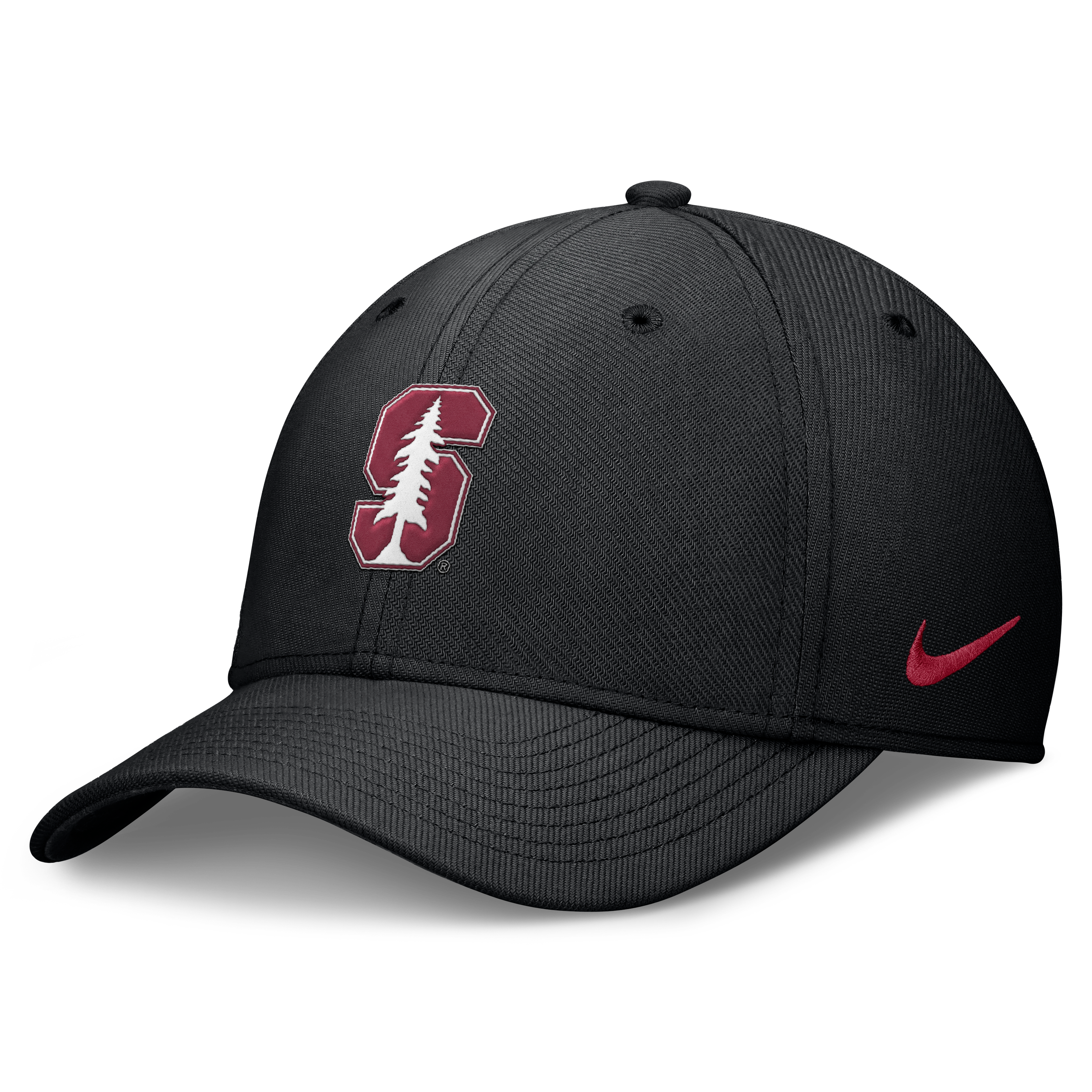 Men's Nike Cardinal Stanford Rise SwooshFlex Dri-FIT Hat