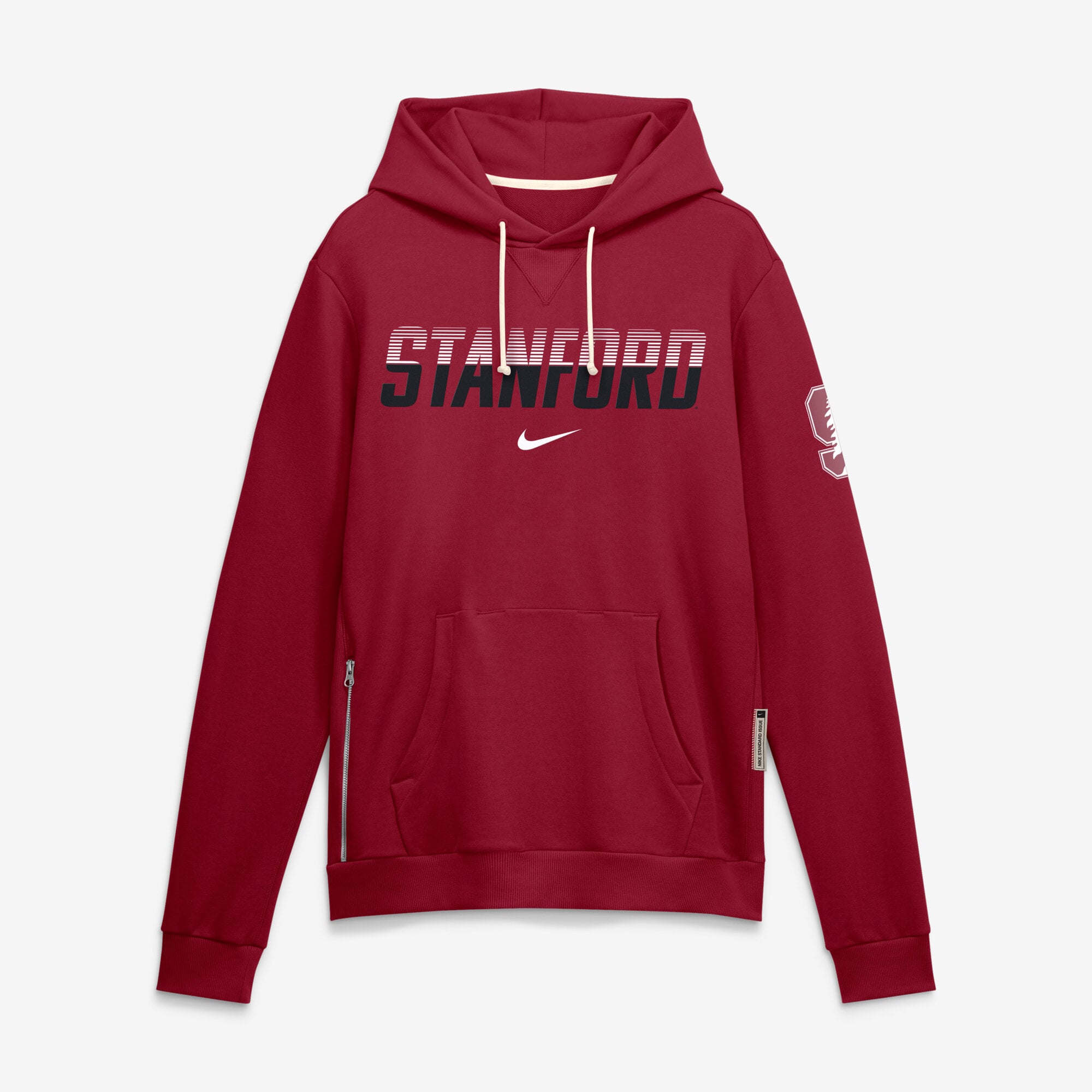 Sweat à capuche Nike Cardinal Stanford 2026 Sideline Standard Issue Dri-FIT pour homme