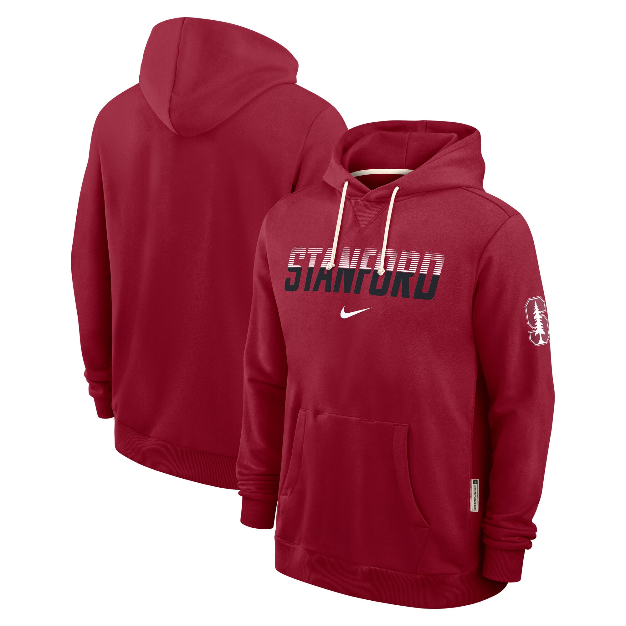 Sweat à capuche Nike Cardinal Stanford 2026 Sideline Standard Issue Dri-FIT pour homme
