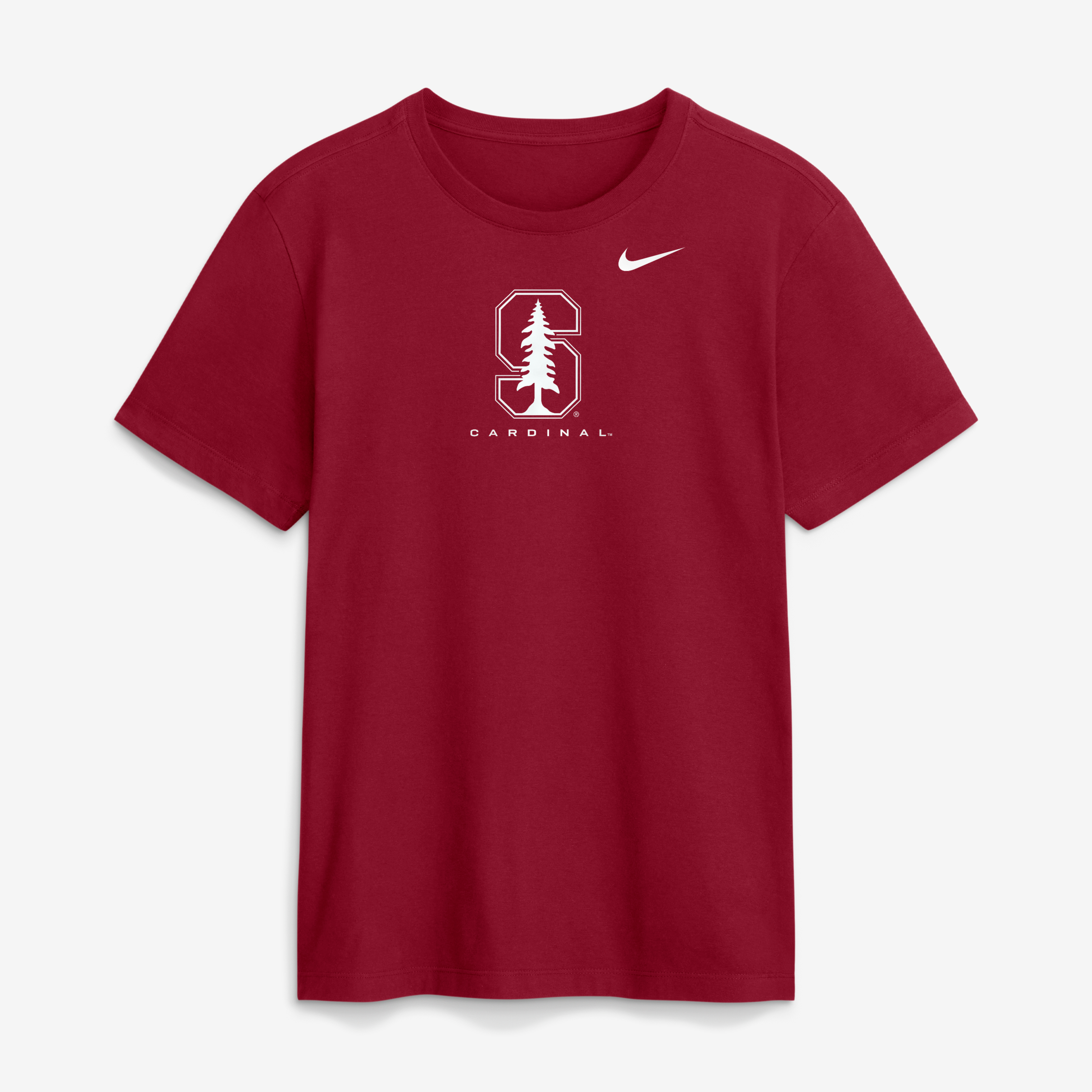 T-shirt Nike Cardinal Stanford Courtside Dri-FIT pour homme