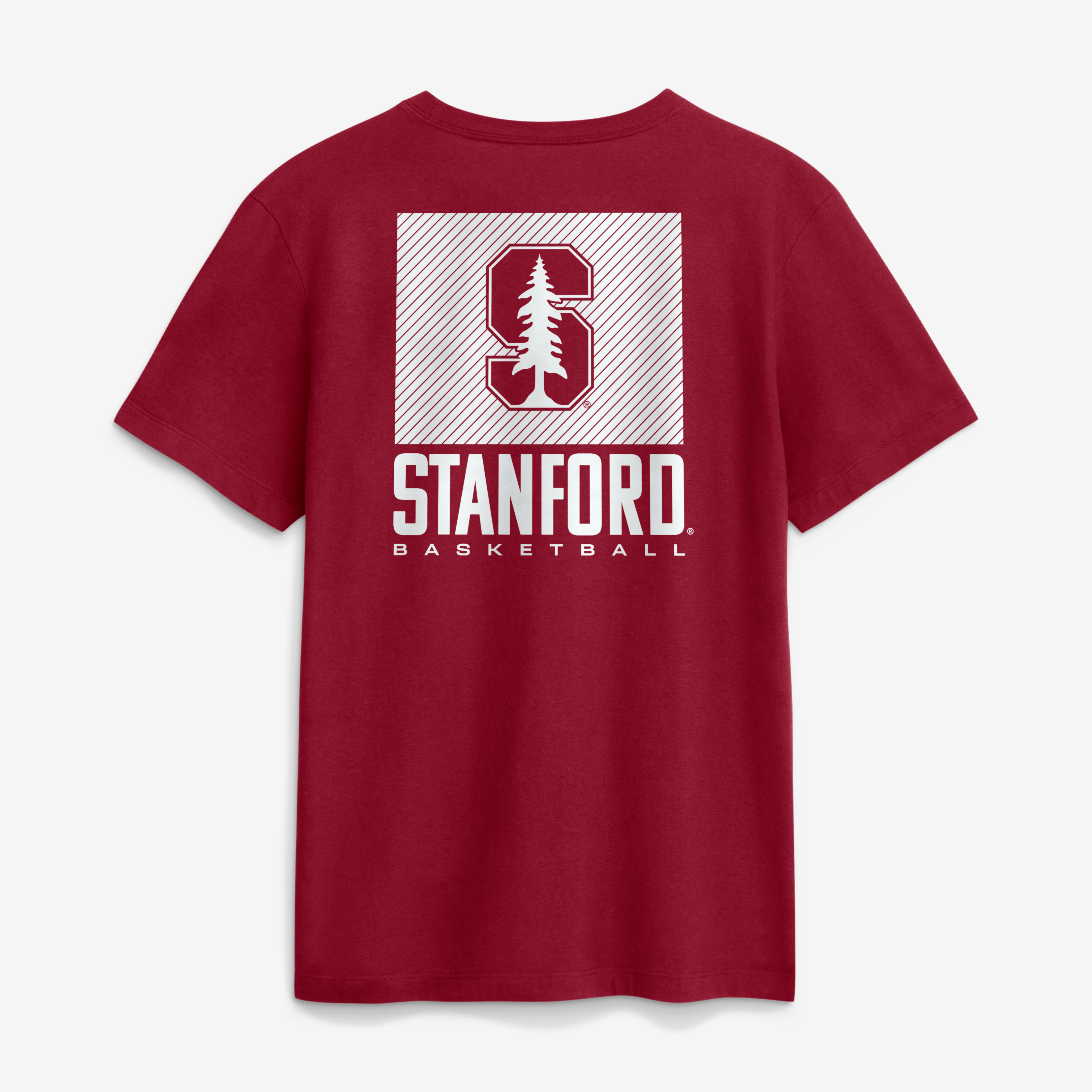 T-shirt Nike Cardinal Stanford Courtside Dri-FIT pour homme