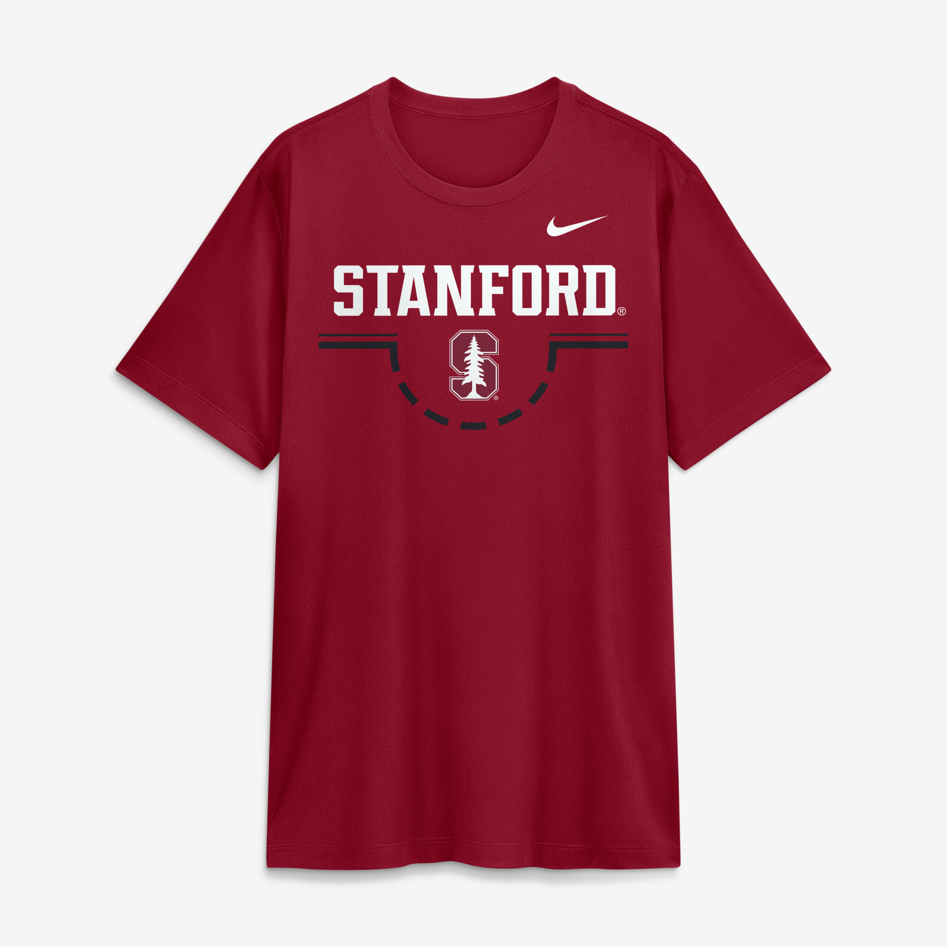 T-shirt Nike Cardinal Stanford Courtside Legend pour homme