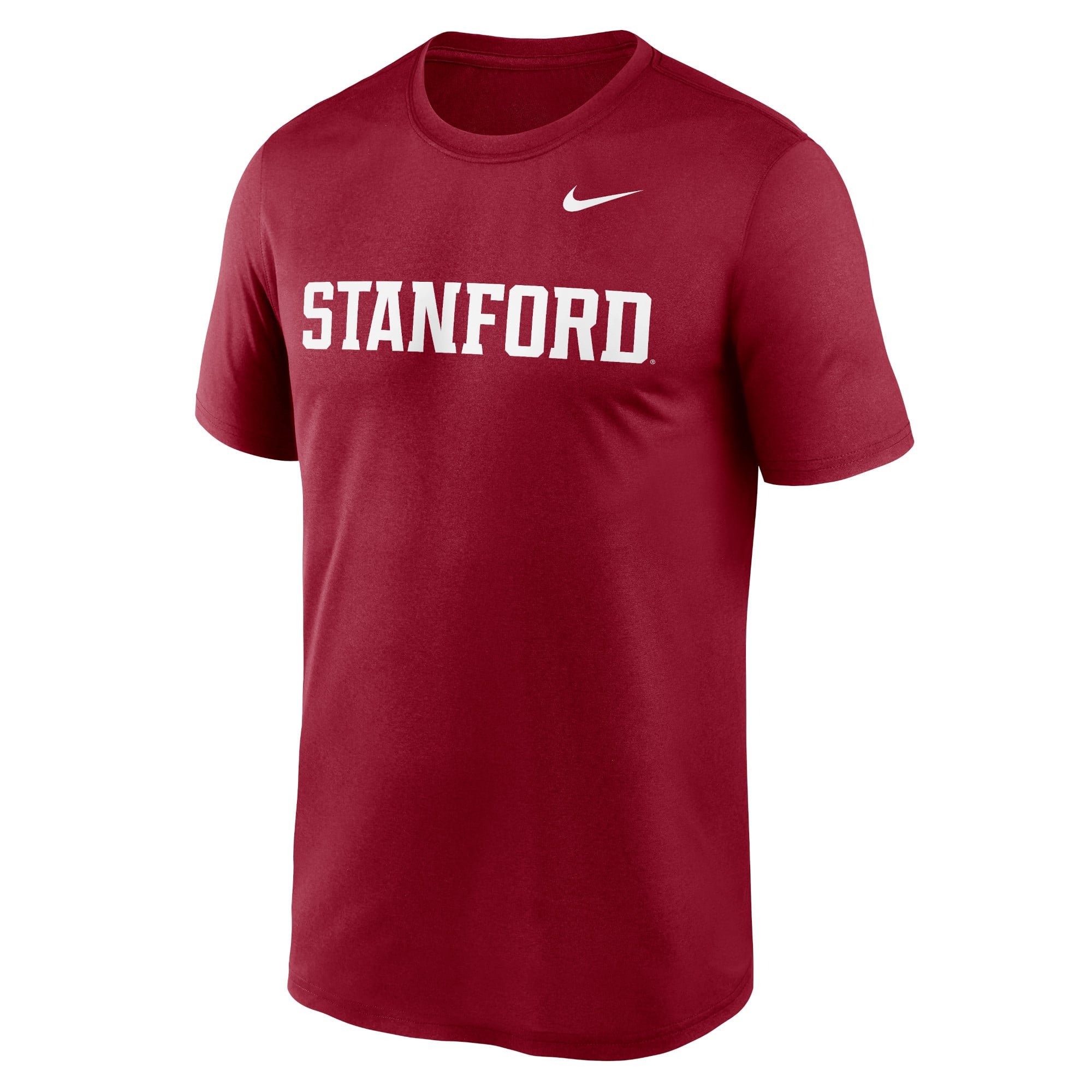 T-shirt Nike gris chiné Stanford Cardinal Primetime Legend Wordmark pour homme