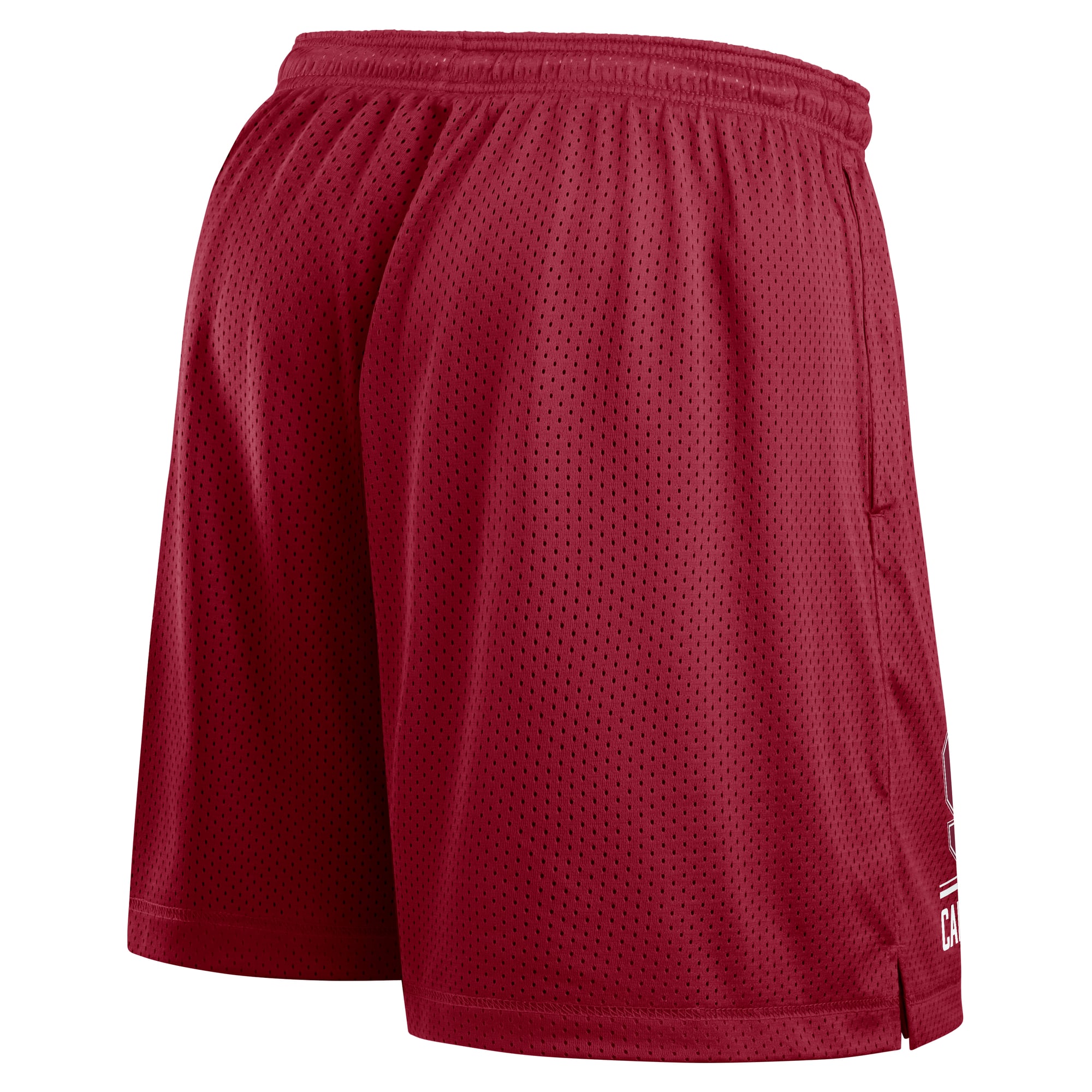 Short réversible Dri-FIT Nike Stanford Cardinal rouge/blanc pour homme