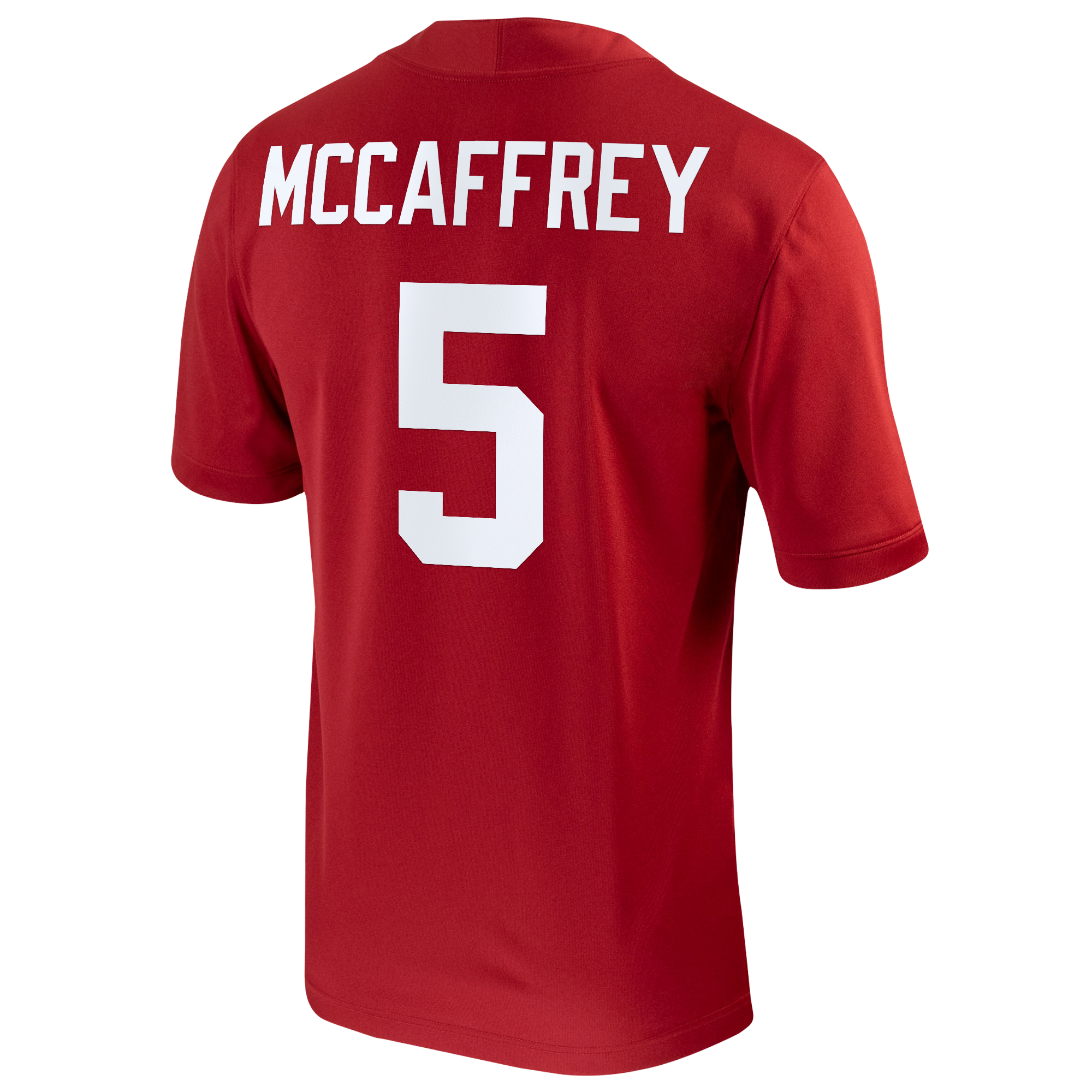 Men's Nike Christian McCaffrey Cardinal Stanford Player Game Jersey
