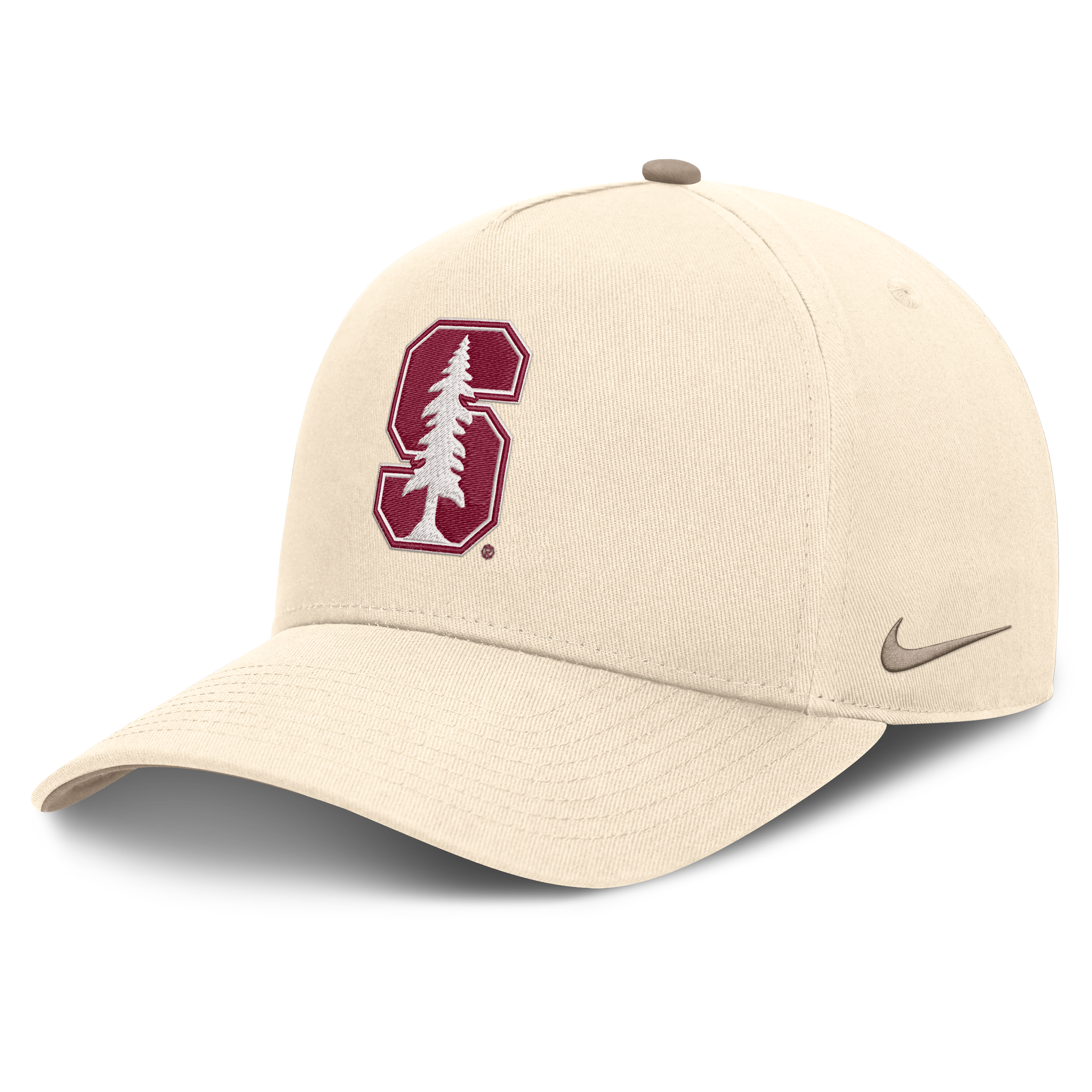 Casquette ajustable Nike Natural Stanford Cardinal Rise pour homme