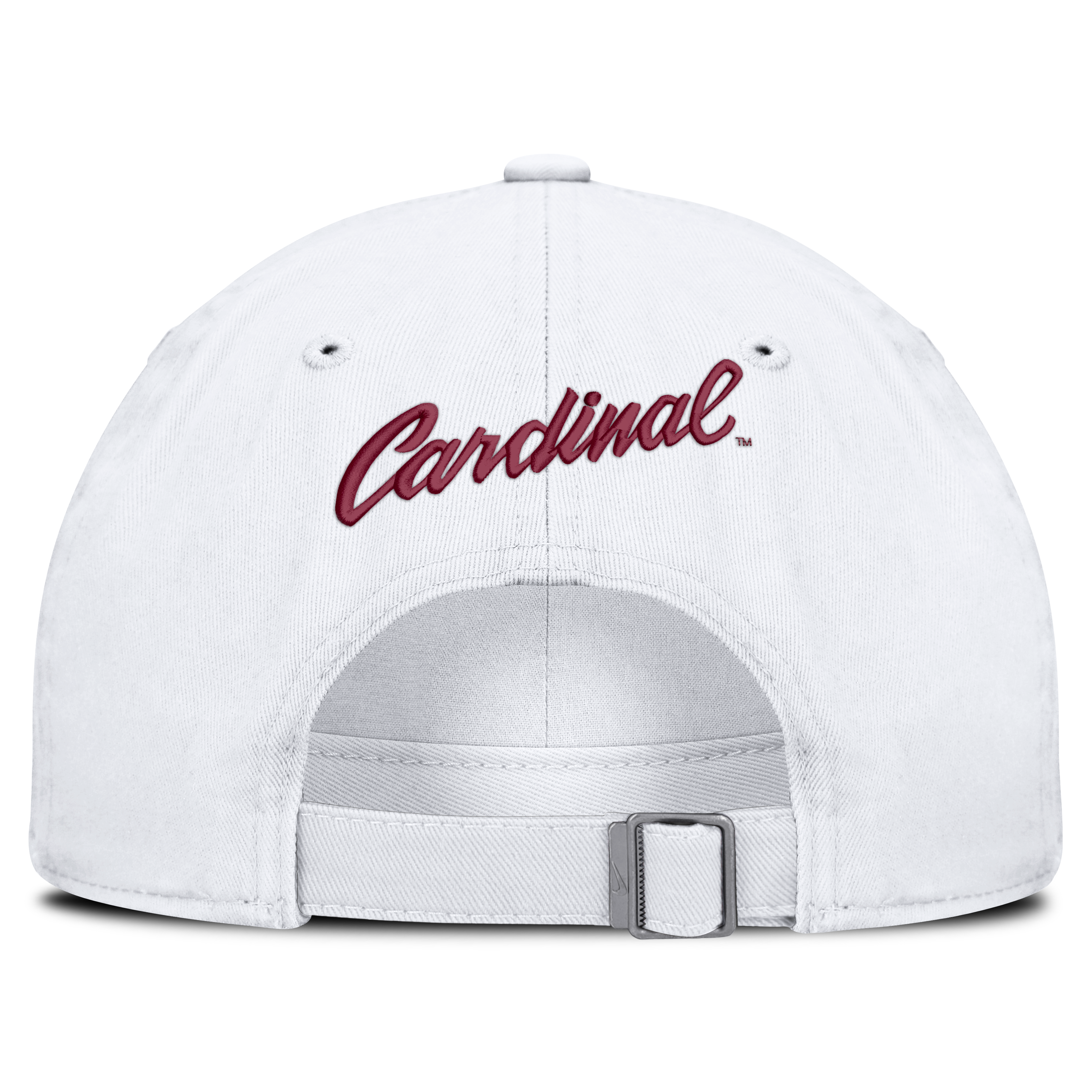 Casquette ajustable Nike blanche Stanford Cardinal Legacy Letter & Mascot Club pour homme