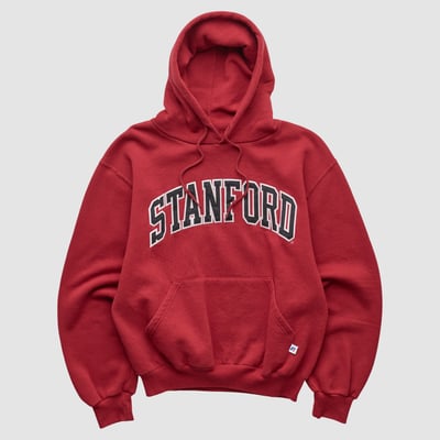 Stanford Cardinal Russell 2000s Hooded Pullover Sweatshirt - Red - XS by Fanatics Real Vintage