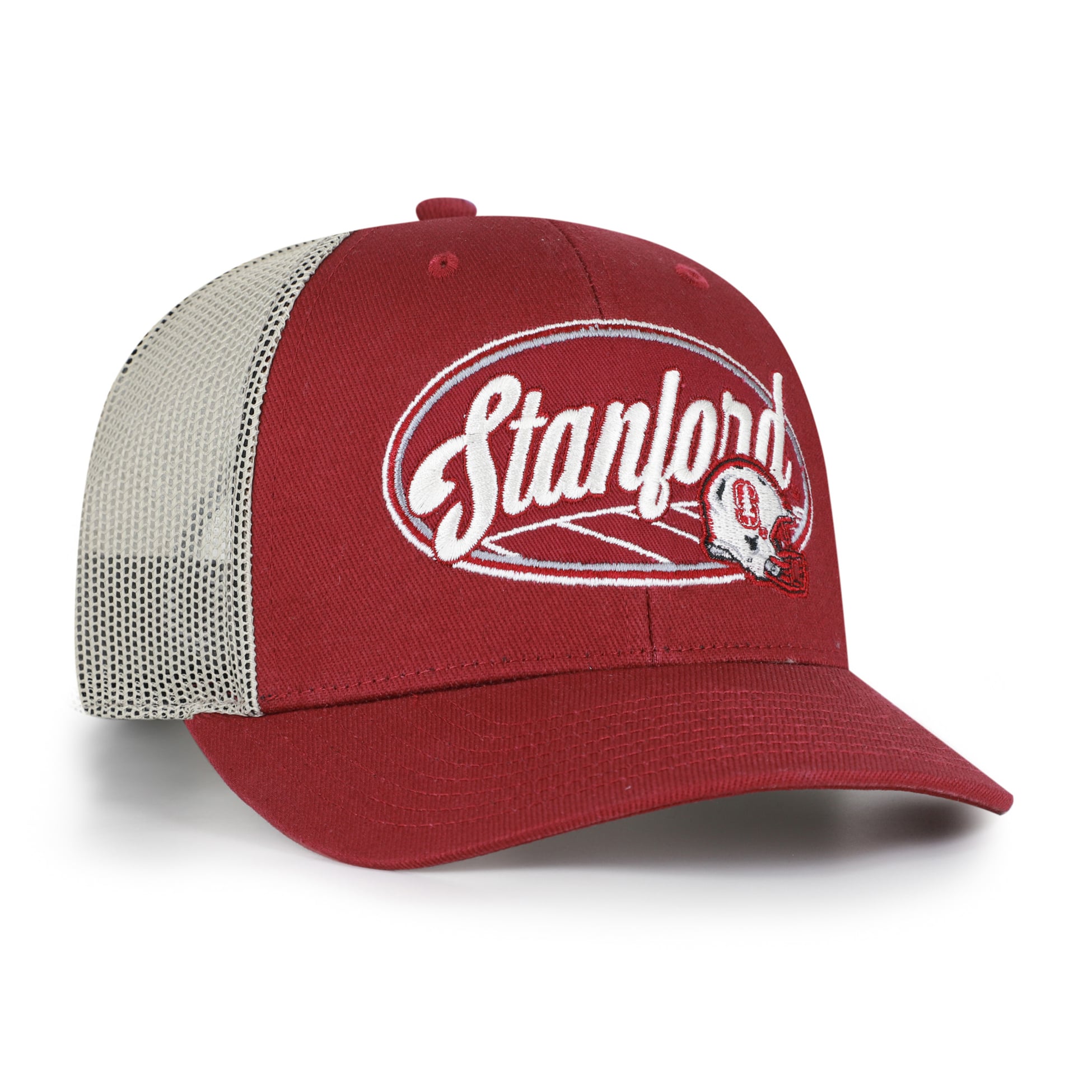 Casquette trucker unisexe '47 Cardinal Stanford Cardinal Enfield ajustable