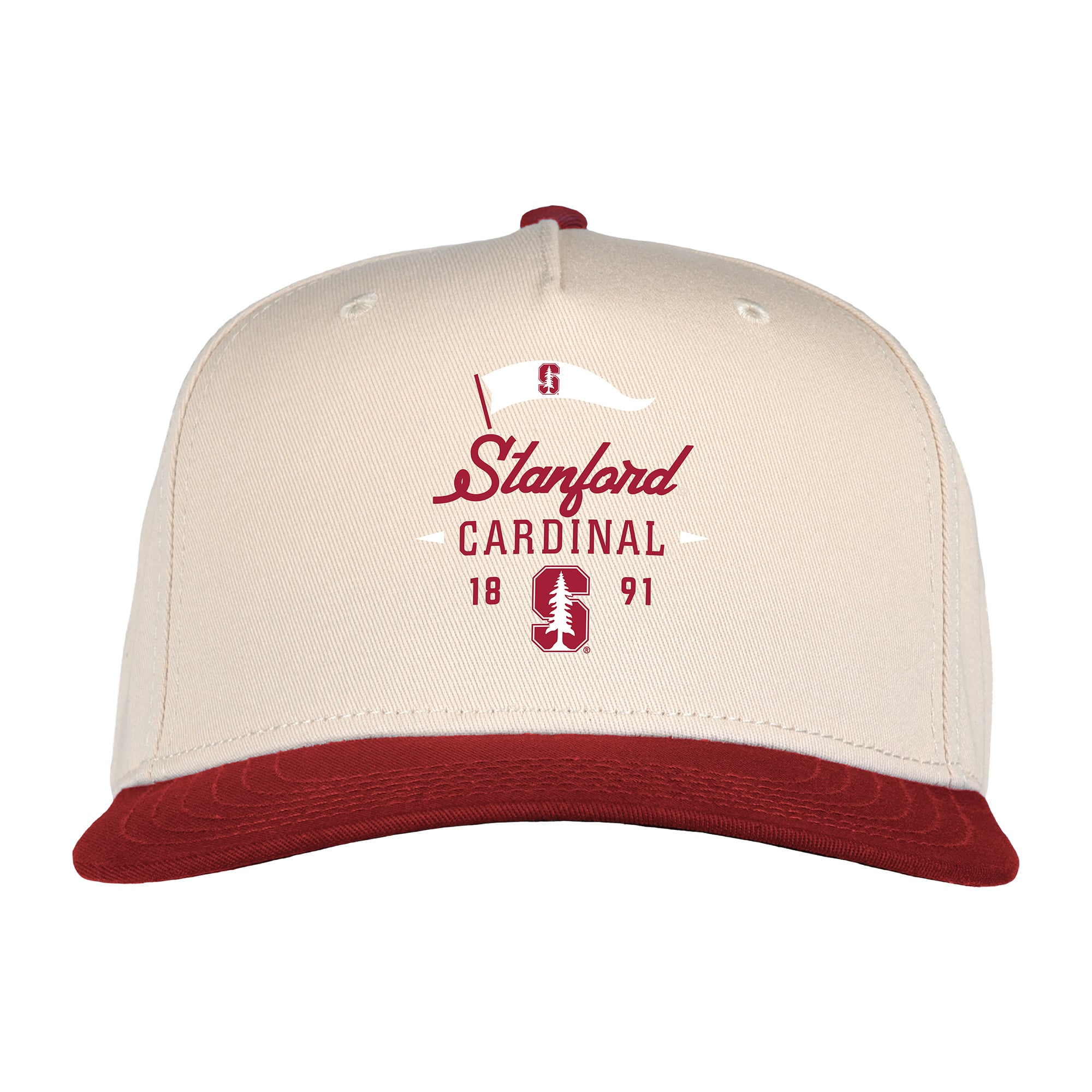 Unisex Ahead  Cream Stanford Cardinal The 1995 Adjustable Hat