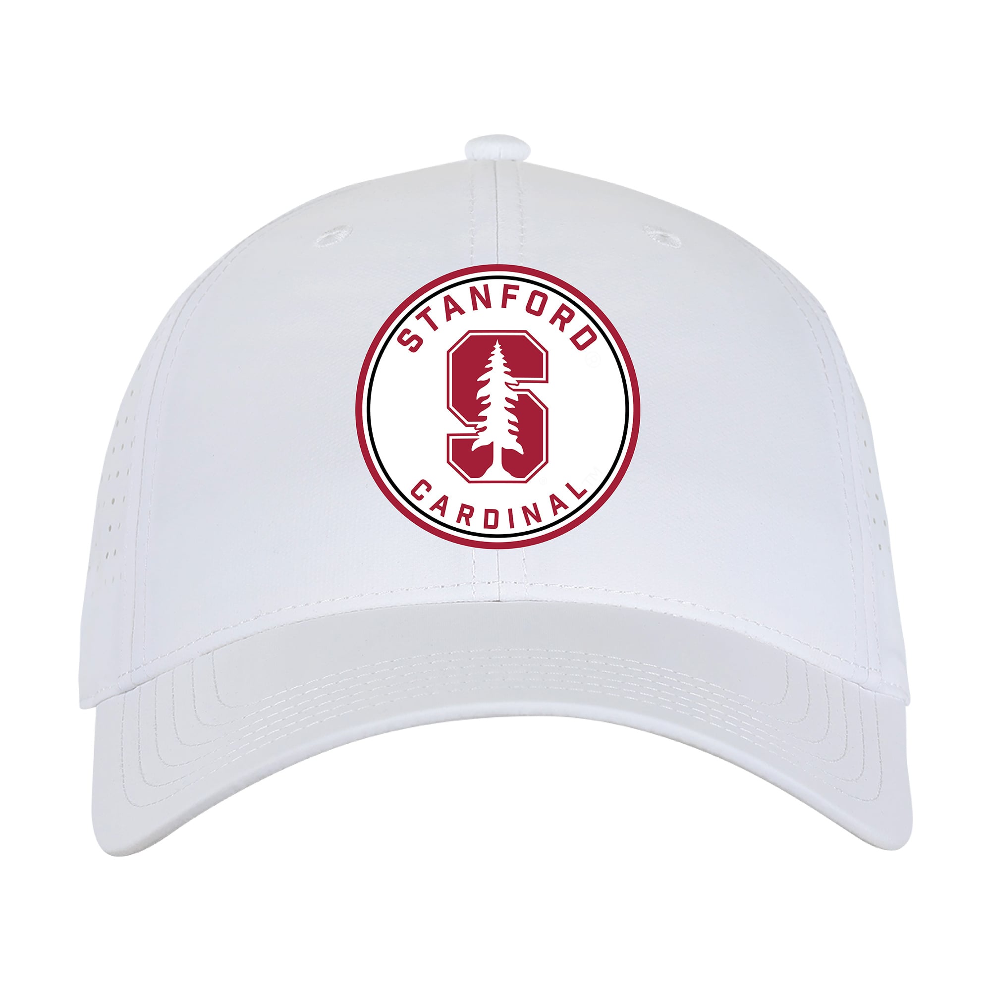 Casquette unisexe Ahead blanche Stanford Cardinal Brezo ajustable