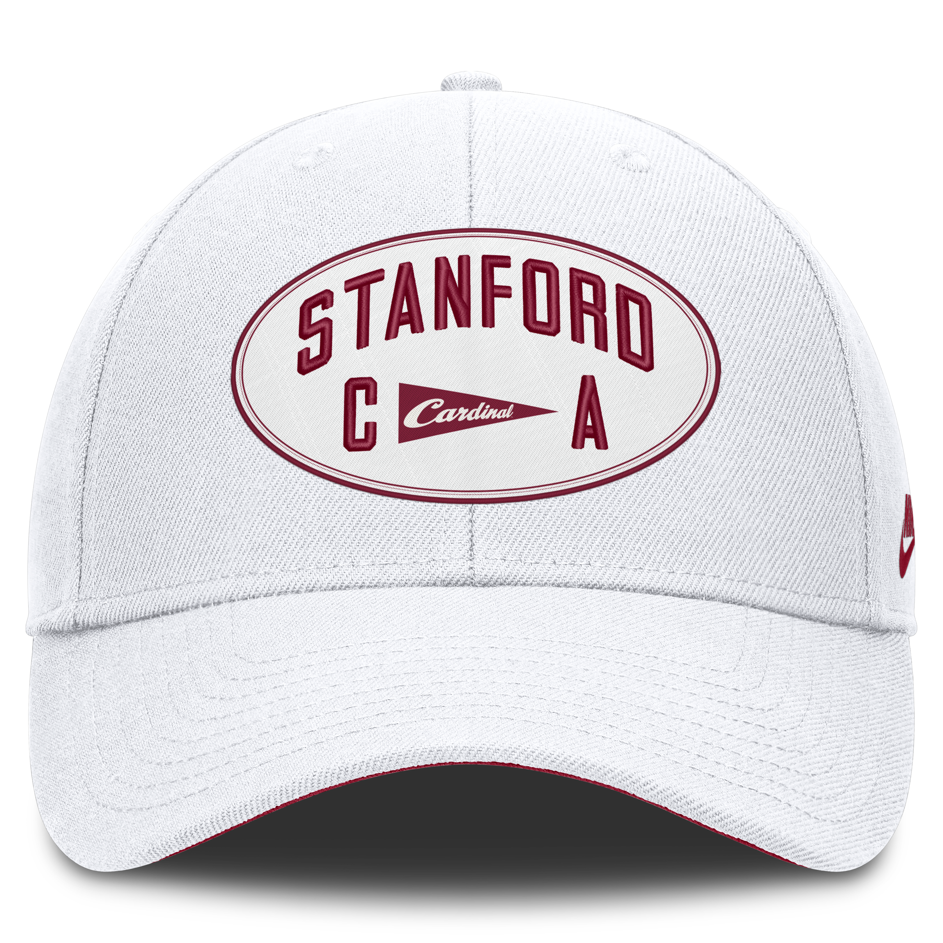 Casquette unisexe Nike Off White Stanford Cardinal Legacy Letter & Location Rise ajustable