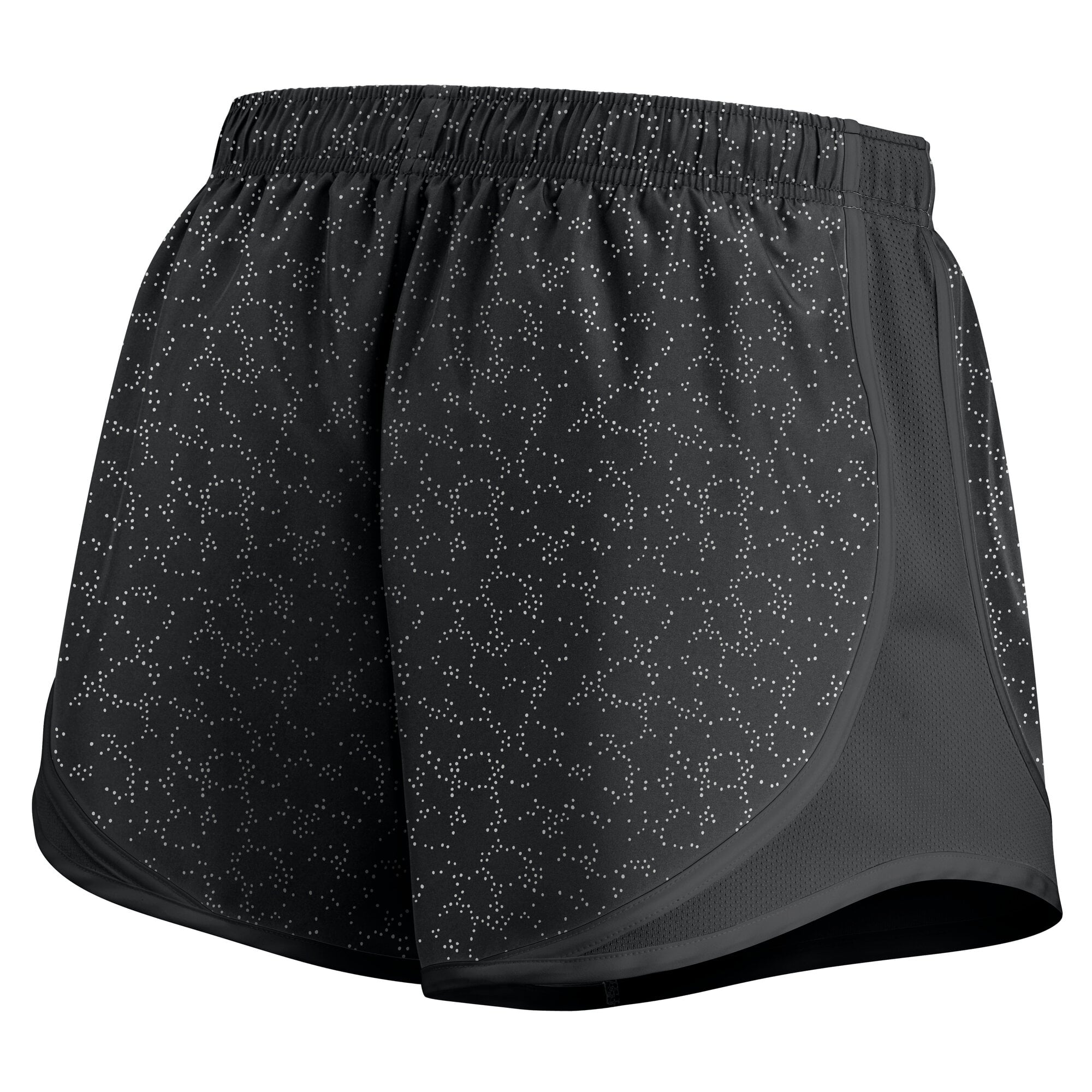 Women's Nike Black Stanford Cardinal Tempo Pattern Dri-FIT Shorts