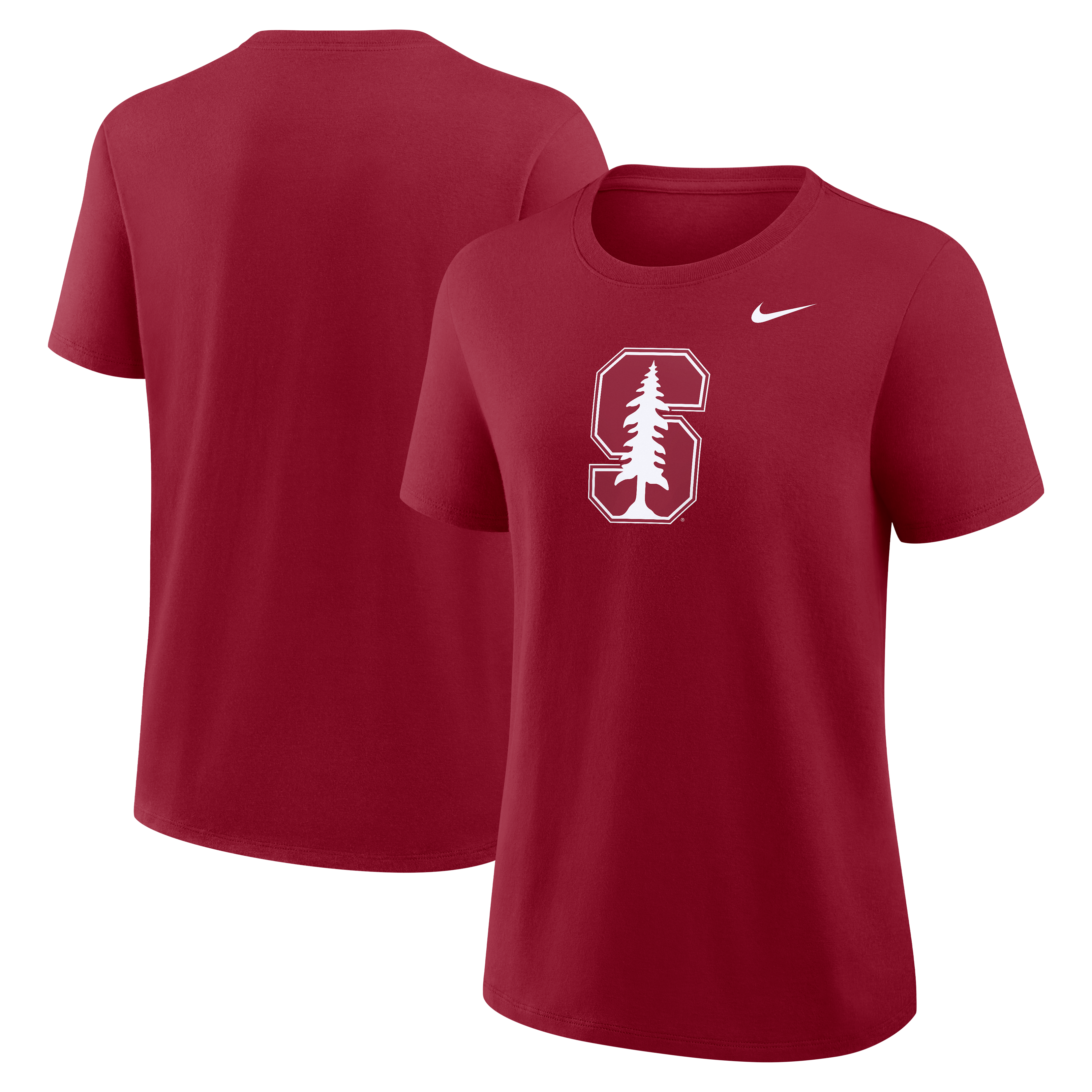 Women's Nike Cardinal Stanford Primary Logo T-Shirt