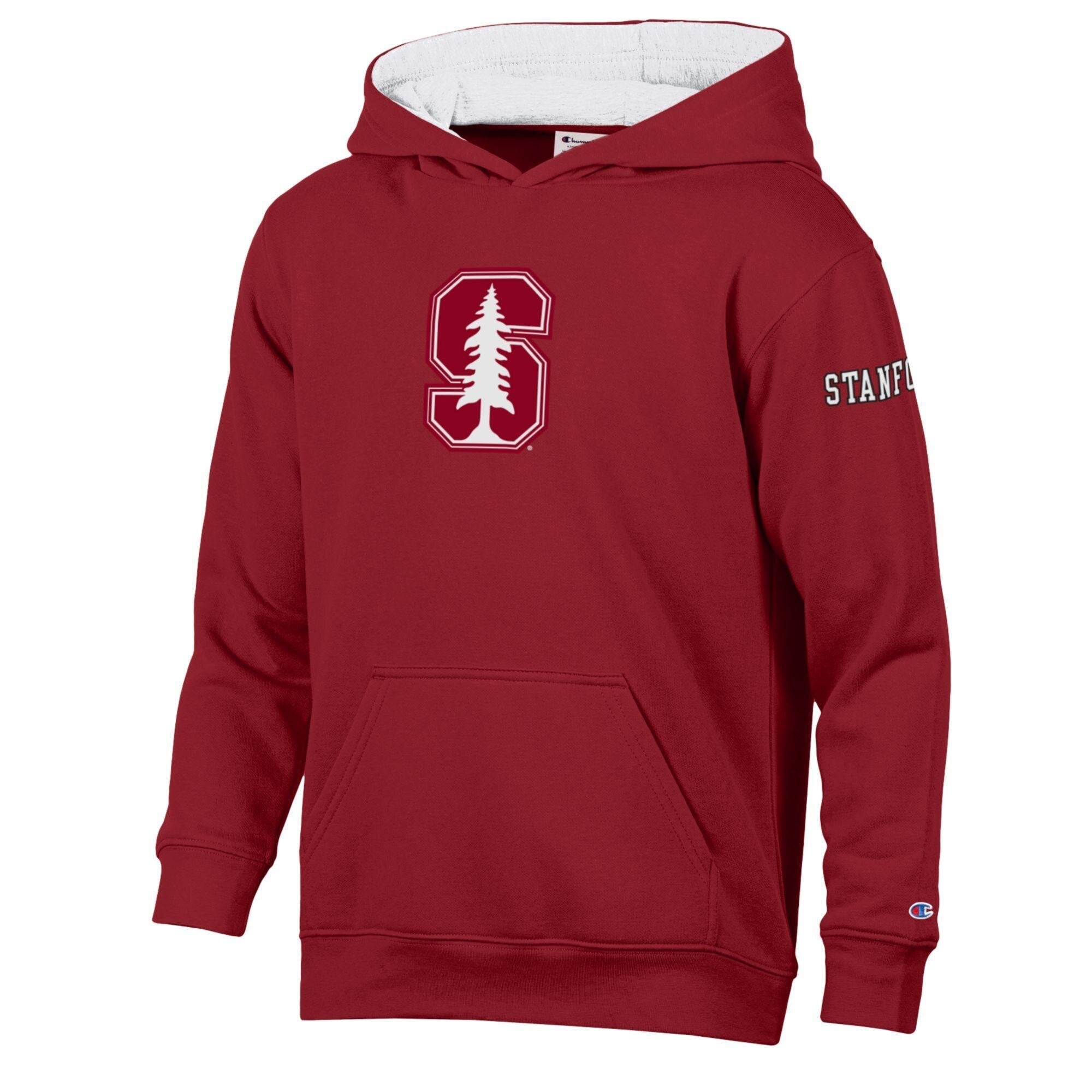 Youth Champion Heather Gray Stanford Cardinal Fleece Hoodie