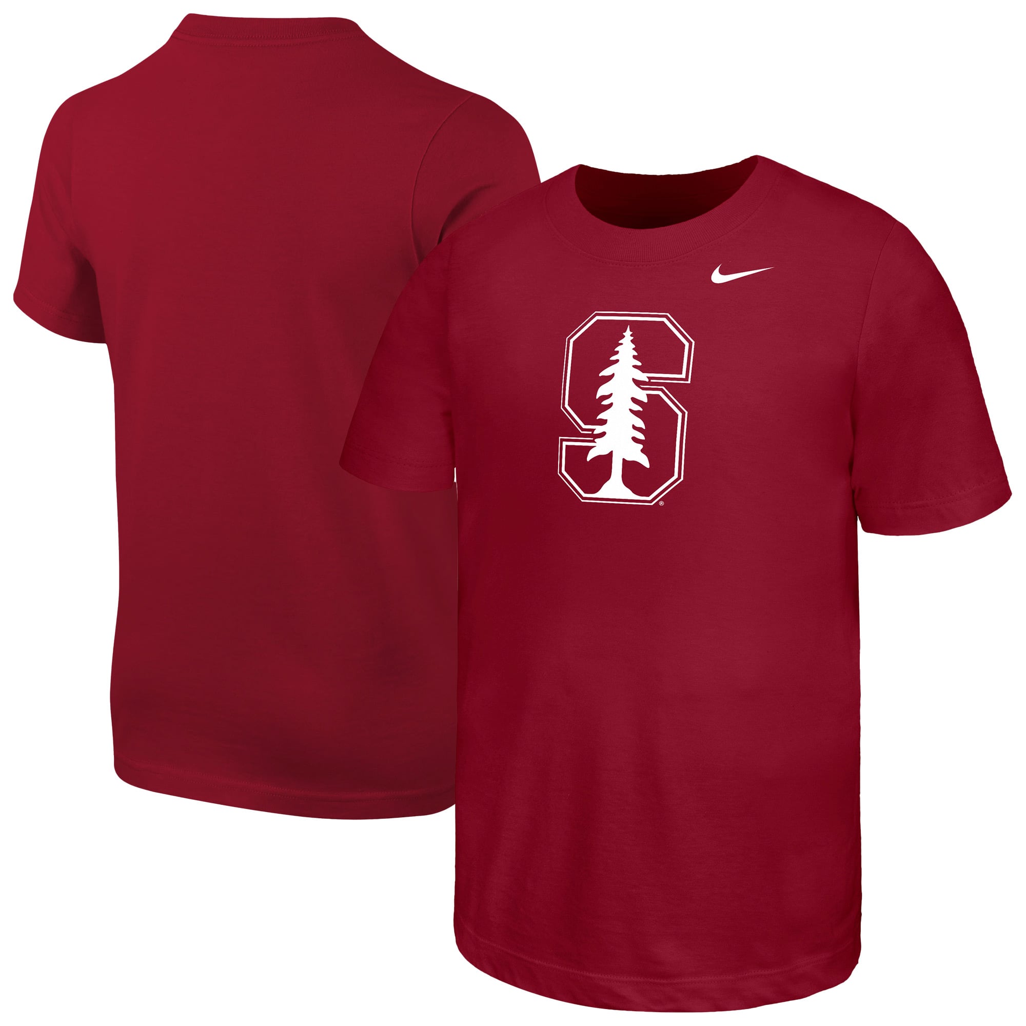 Youth Nike Cardinal Stanford Logo T-Shirt