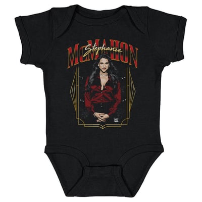 Stephanie McMahon 500 Level Infant Pose Bodysuit - Black