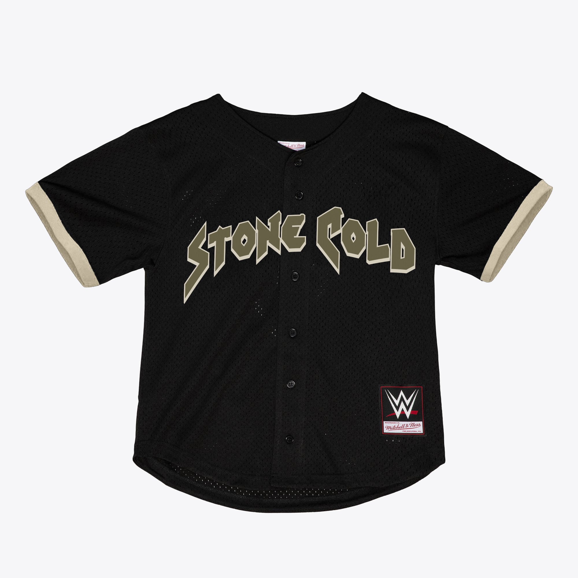 "Stone Cold" Steve Austin Black 3:16 Day Mesh Batting Practice Jersey