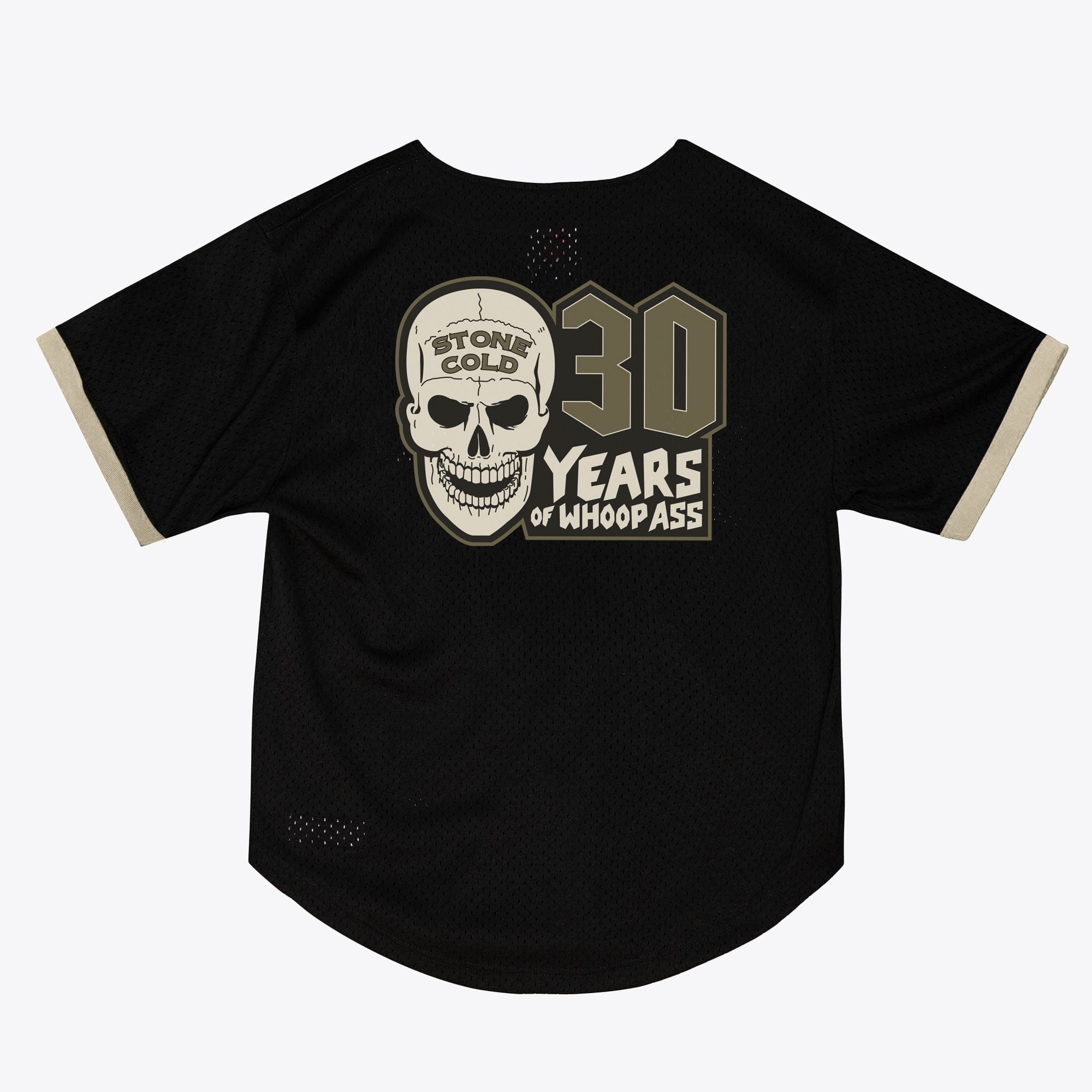 "Stone Cold" Steve Austin Black 3:16 Day Mesh Batting Practice Jersey