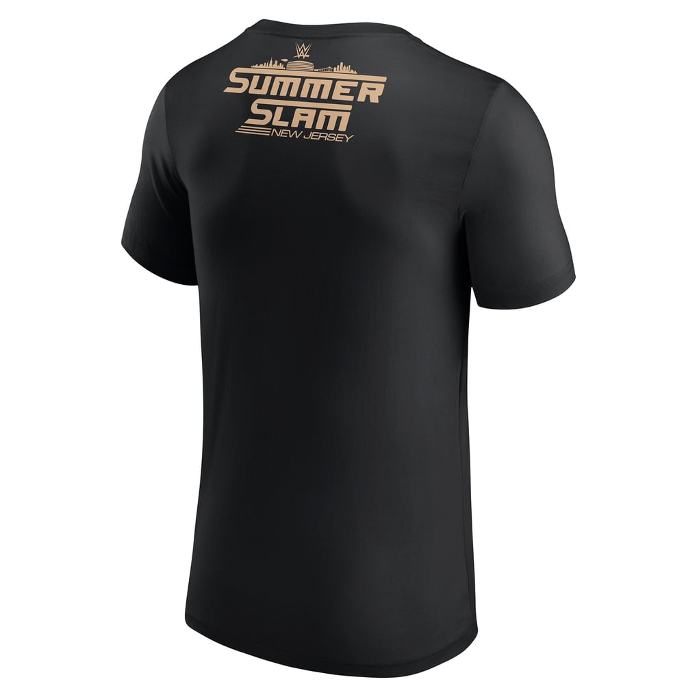 T-shirt noir du match CM Punk vs. Gunther à SummerSlam 2025
