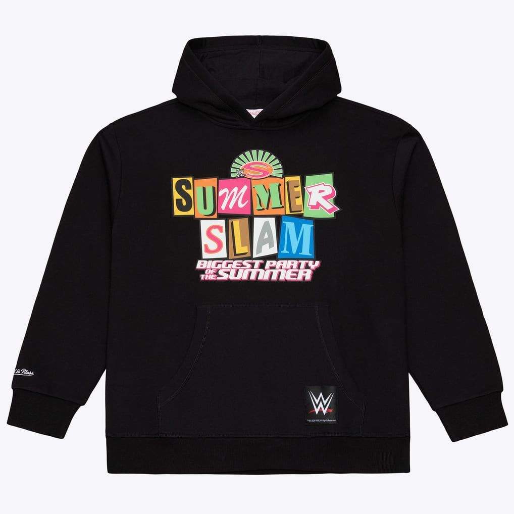 Sweat à capuche Mitchell & Ness SummerSlam 2026 - Noir