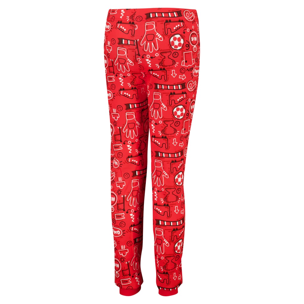 Sunderland Doodle Snuggle Fit Pyjamas - Black/Red - Kids