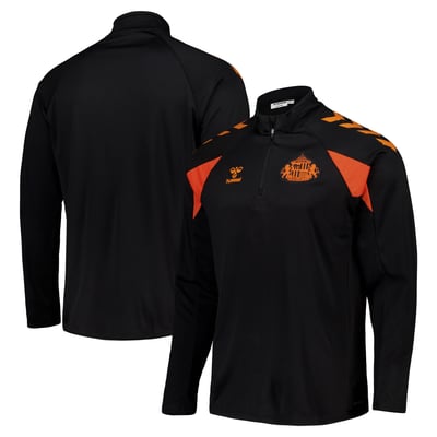 Sunderland Hummel European Training Half Zip - Black