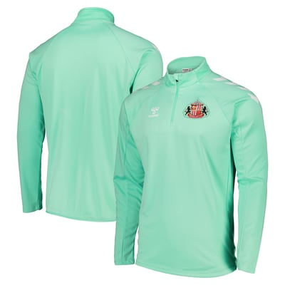 Sunderland Hummel Training Half Zip - Green