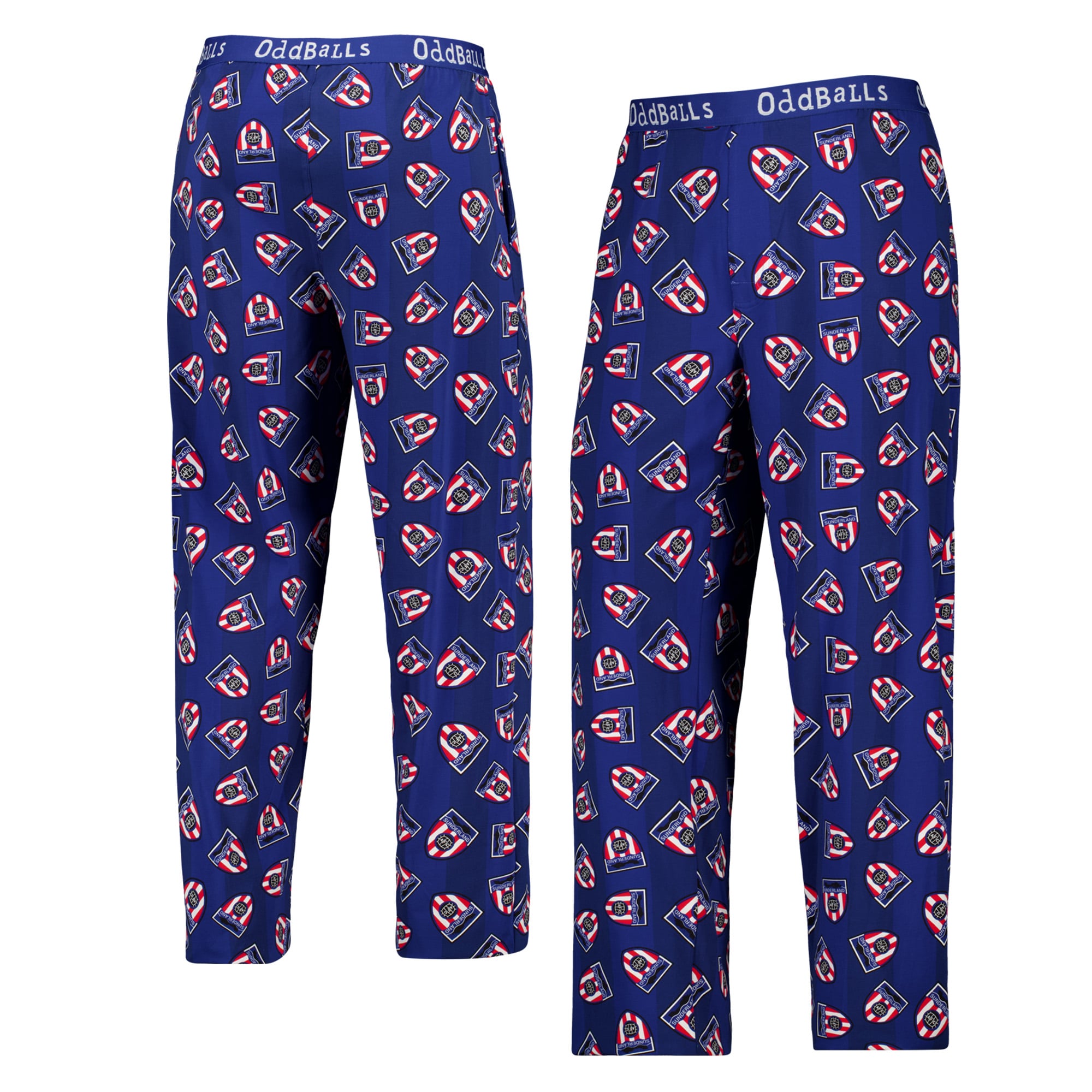 Sunderland Oddballs Retro Lounge Pants - Blue - Mens