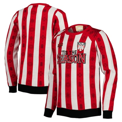 Sunderland Retro Christmas Jumper - Red - Kids