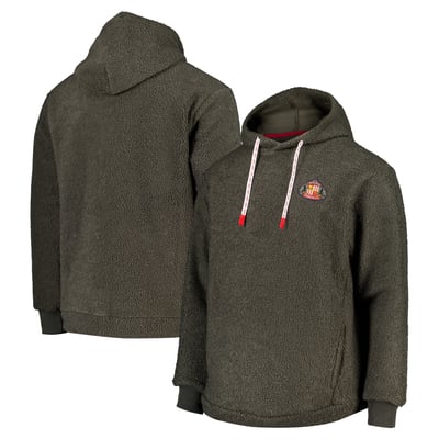 Sunderland Sherpa Oversized Hoodie - Grey - Mens