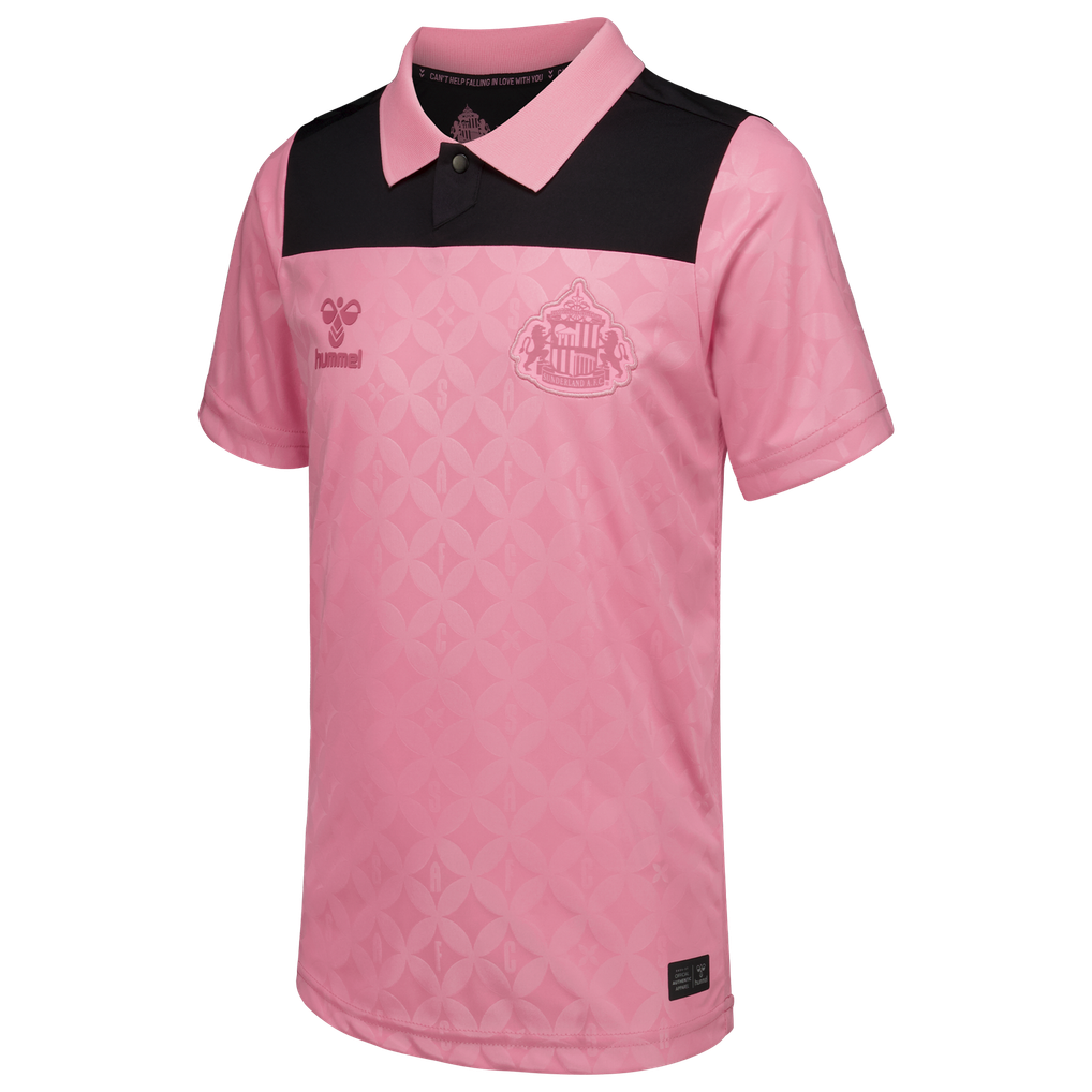 Sunderland x Elvis Hummel Away Shirt 2026-27 - Kids with E. Le Fée 28 ...