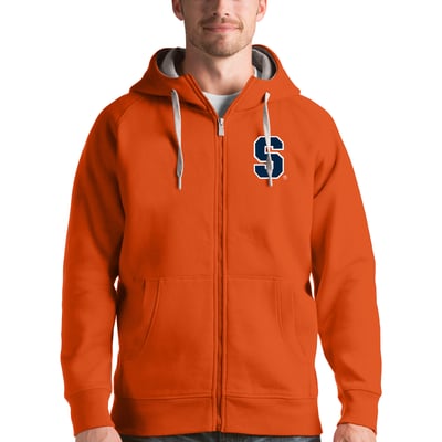 Syracuse Orange Antigua Victory Full-Zip Hoodie - Orange