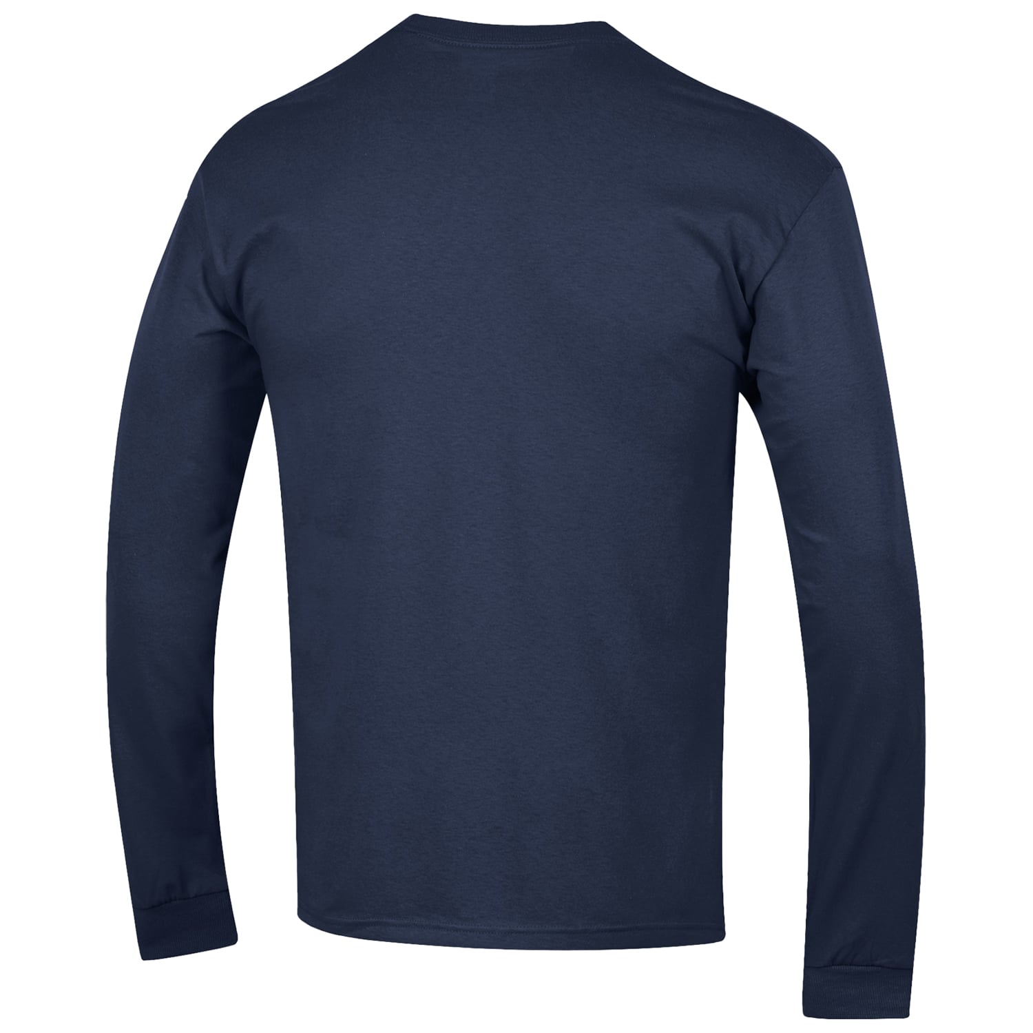 T-shirt à manches longues Champion pour homme, bleu marine, motif Syracuse Orange Hockey Icon Powerblend