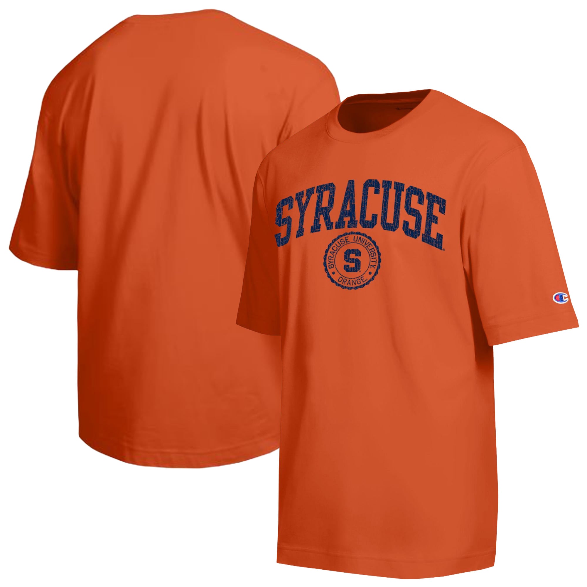 Men's Champion  Orange Syracuse Scholar All-Star T-Shirt