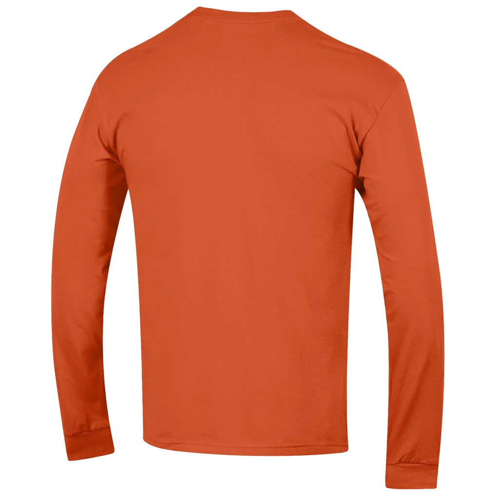 Men's Champion Orange Syracuse Orange Stack Logo Lacrosse Powerblend ...