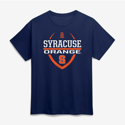  Syracuse Orange Football Fan T-Shirt - Navy
