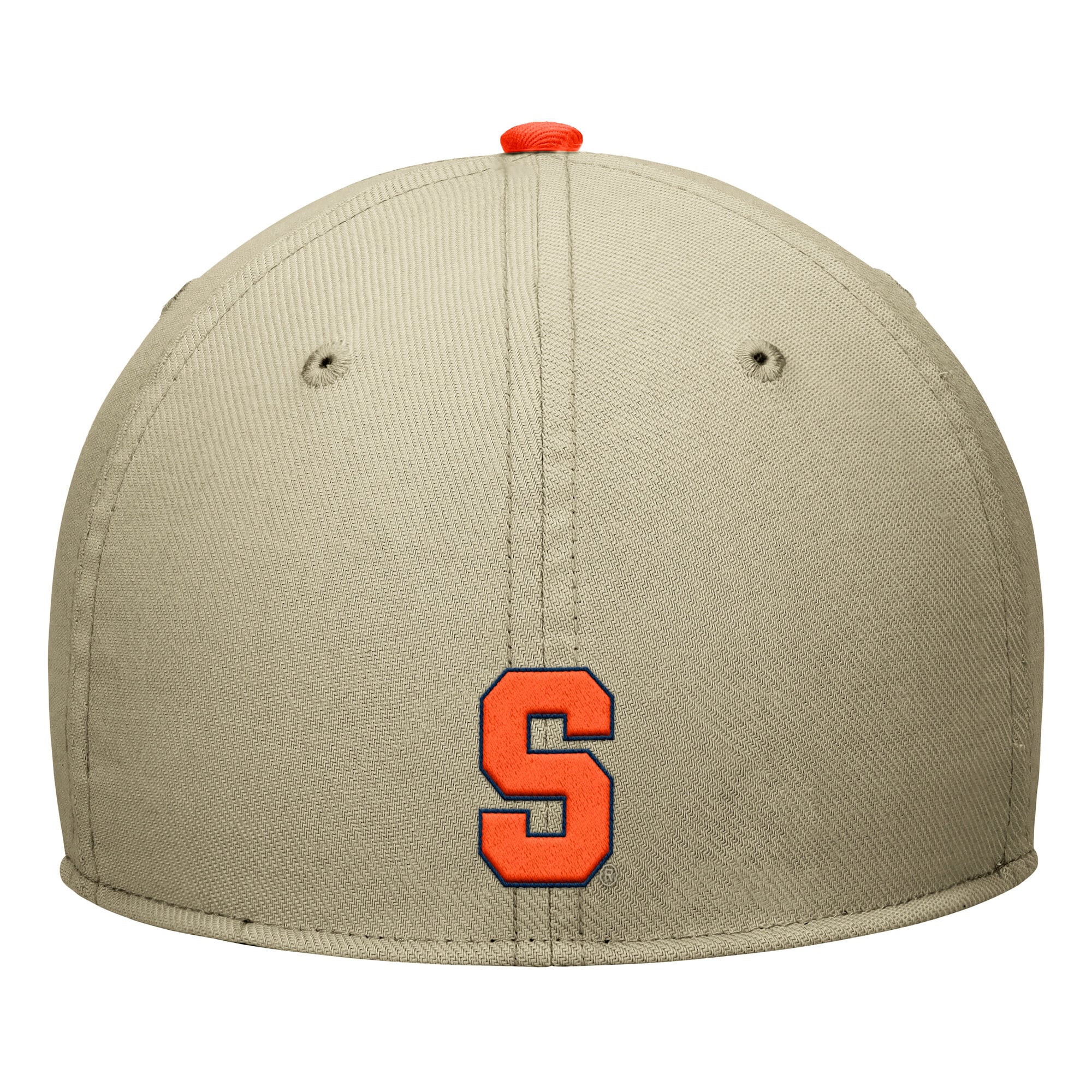 Casquette Nike Syracuse Orange Dri-FIT SwooshFlex beige/orange pour homme