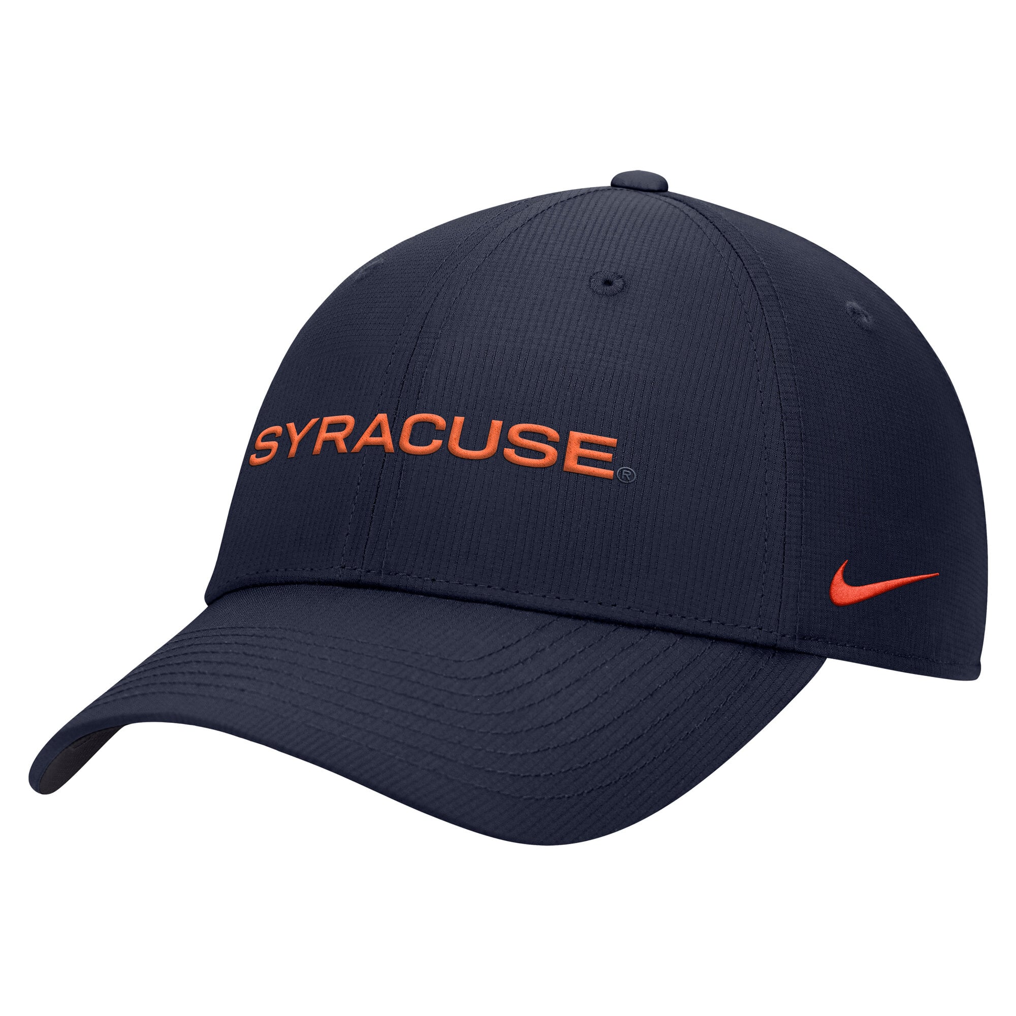 Casquette ajustable Nike pour homme, coloris marine Syracuse Orange 2026 Sideline Ripstop Dri-FIT