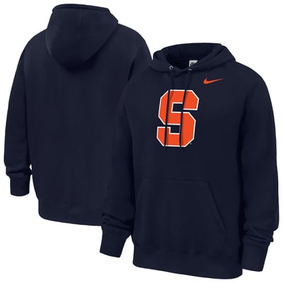 Syracuse Orange Nike Club Fleece Hoodie - Navy